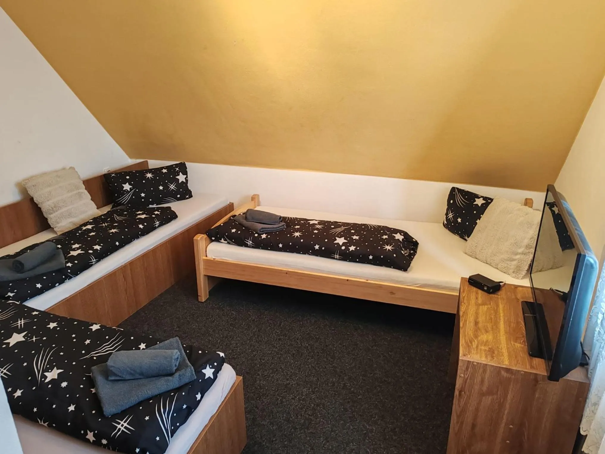 Bed in Restaurace a penzion Lutena