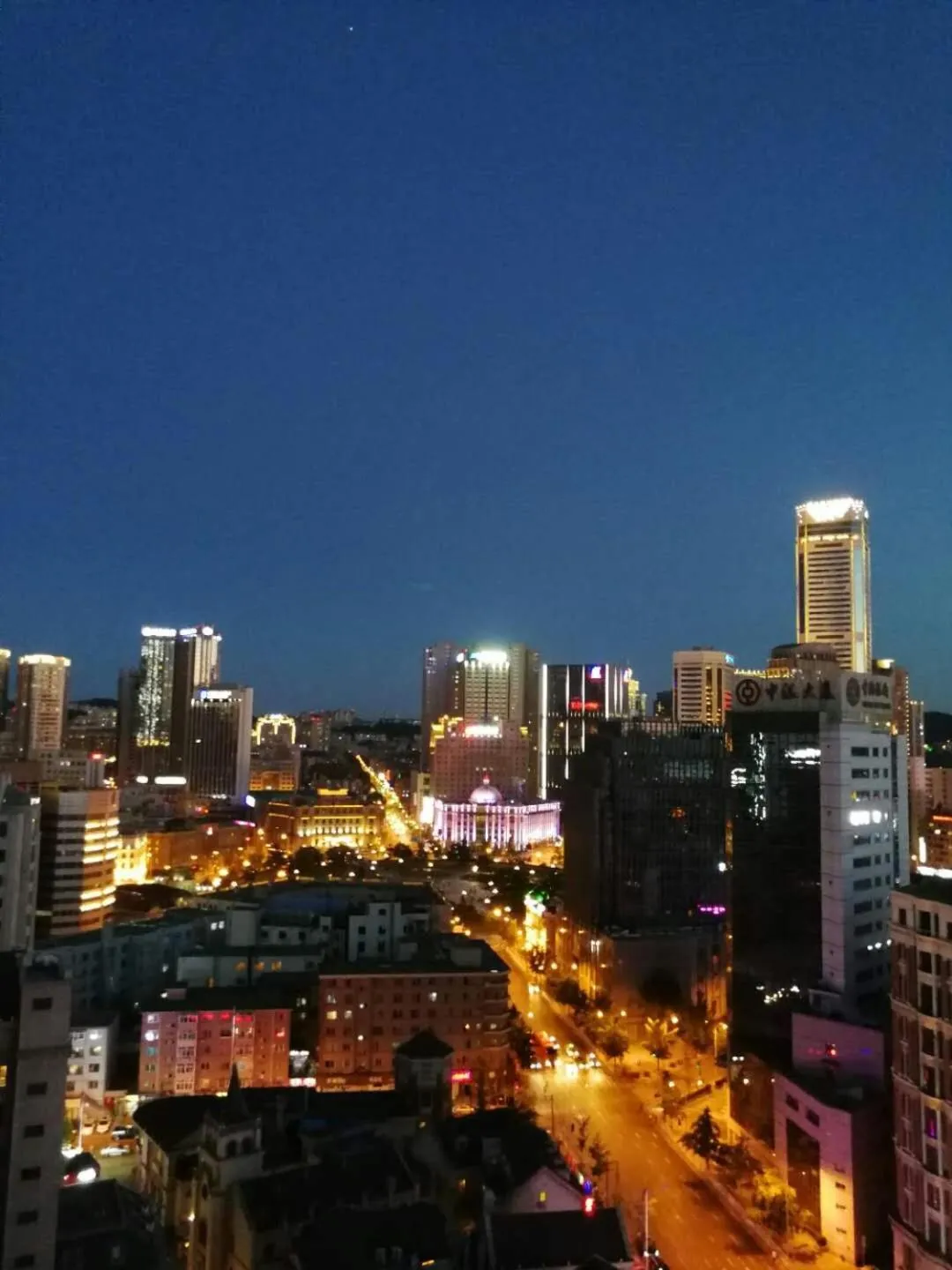 City view in Dalian Xiuzhu Mansion Apartment