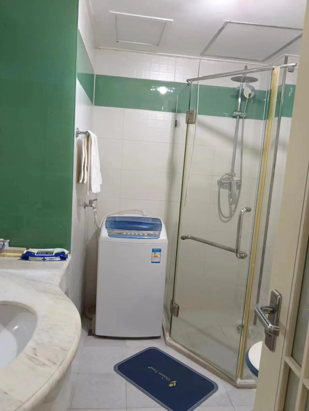 Toilet in Dalian Xiuzhu Mansion Apartment