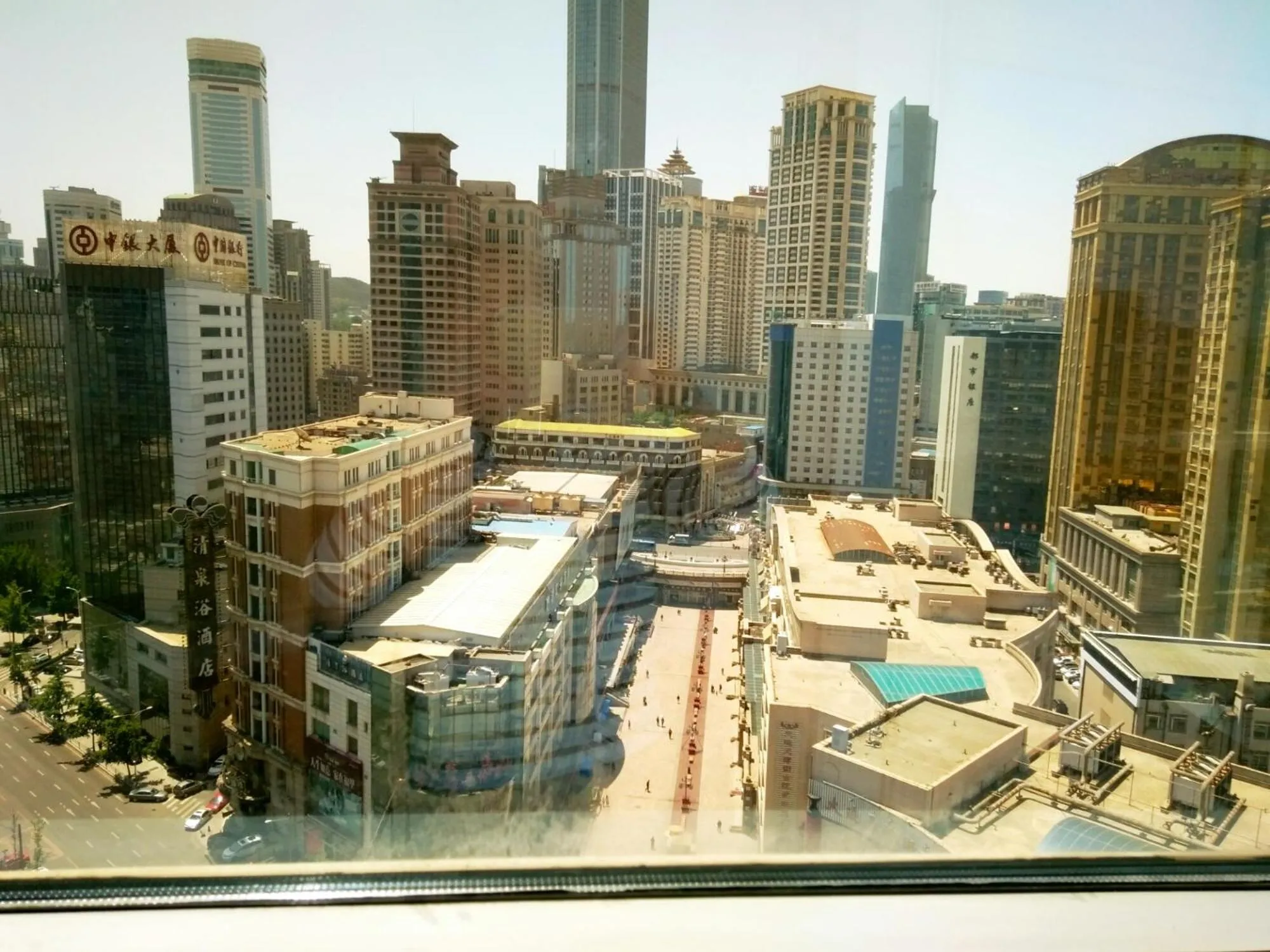 City view in Dalian Xiuzhu Mansion Apartment