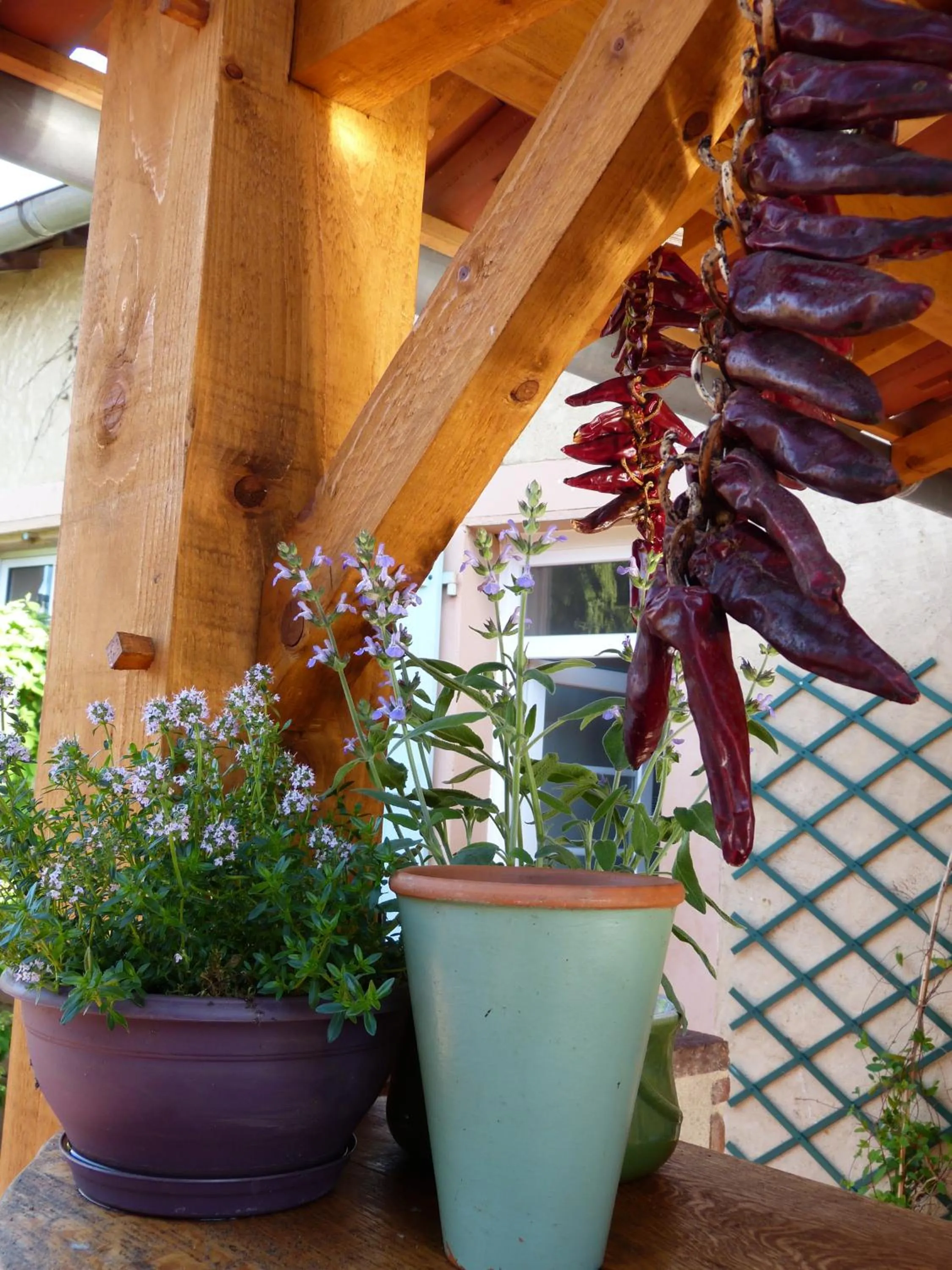 Balcony/Terrace in Hôtel Restaurant du Commerce