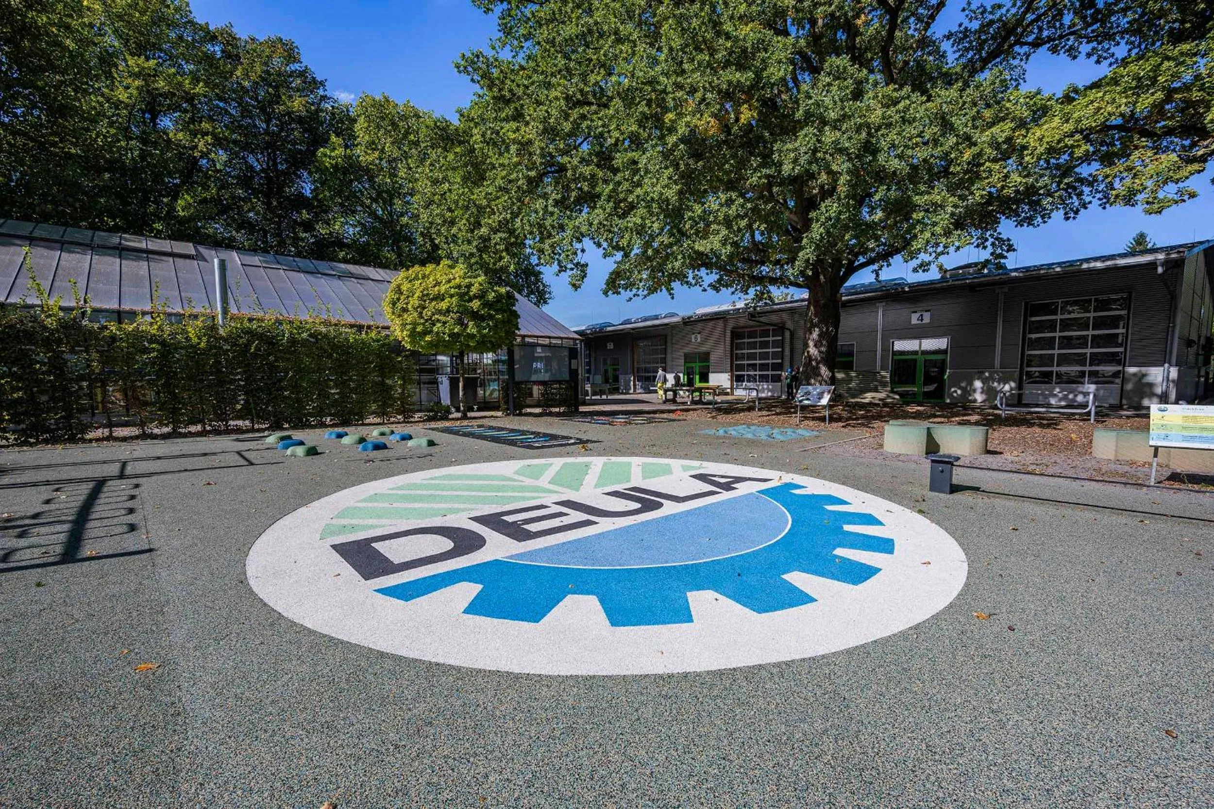 Patio in Gästehaus DEULA