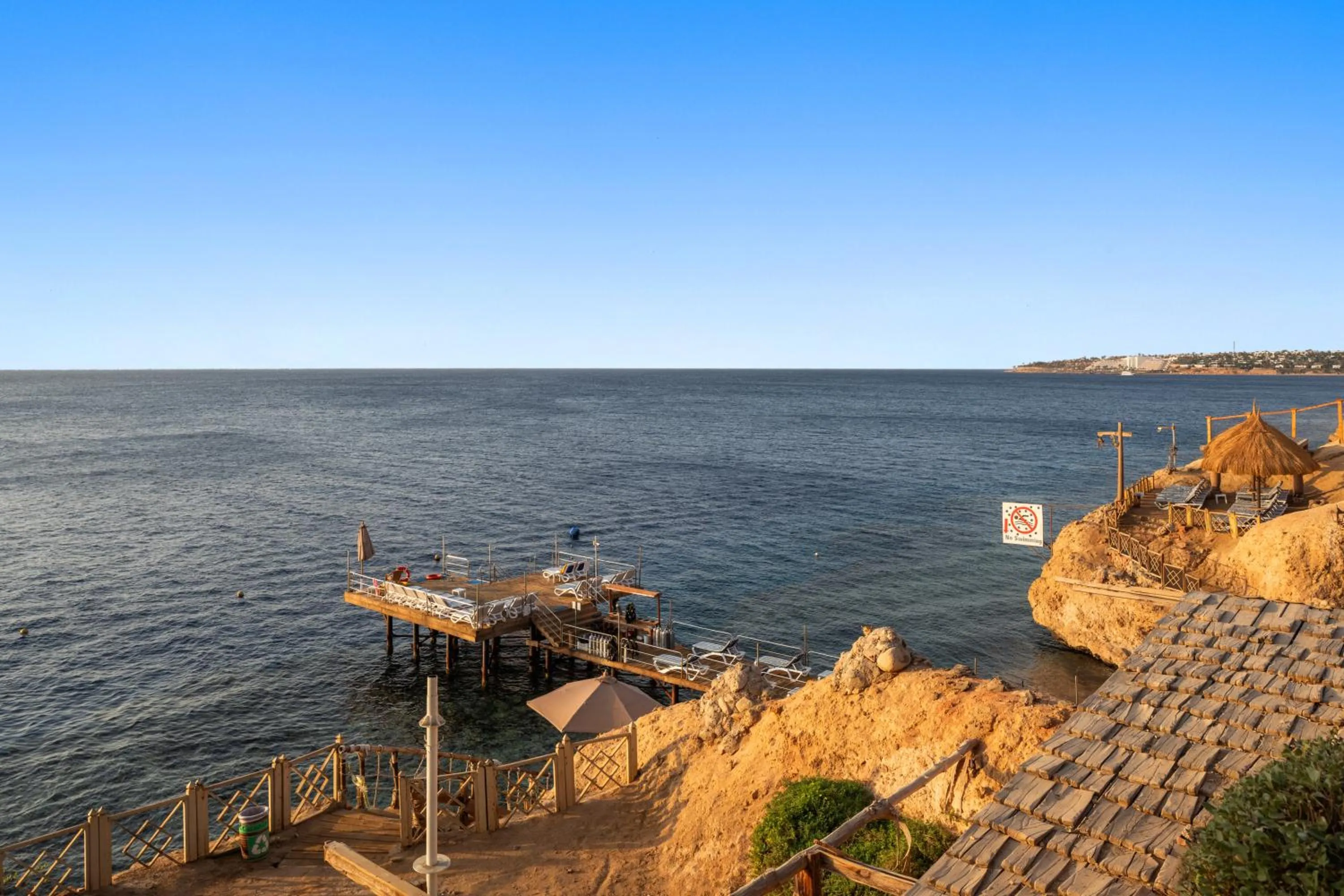 Sea view in Pickalbatros Golf Beach Resort - All Inclusive