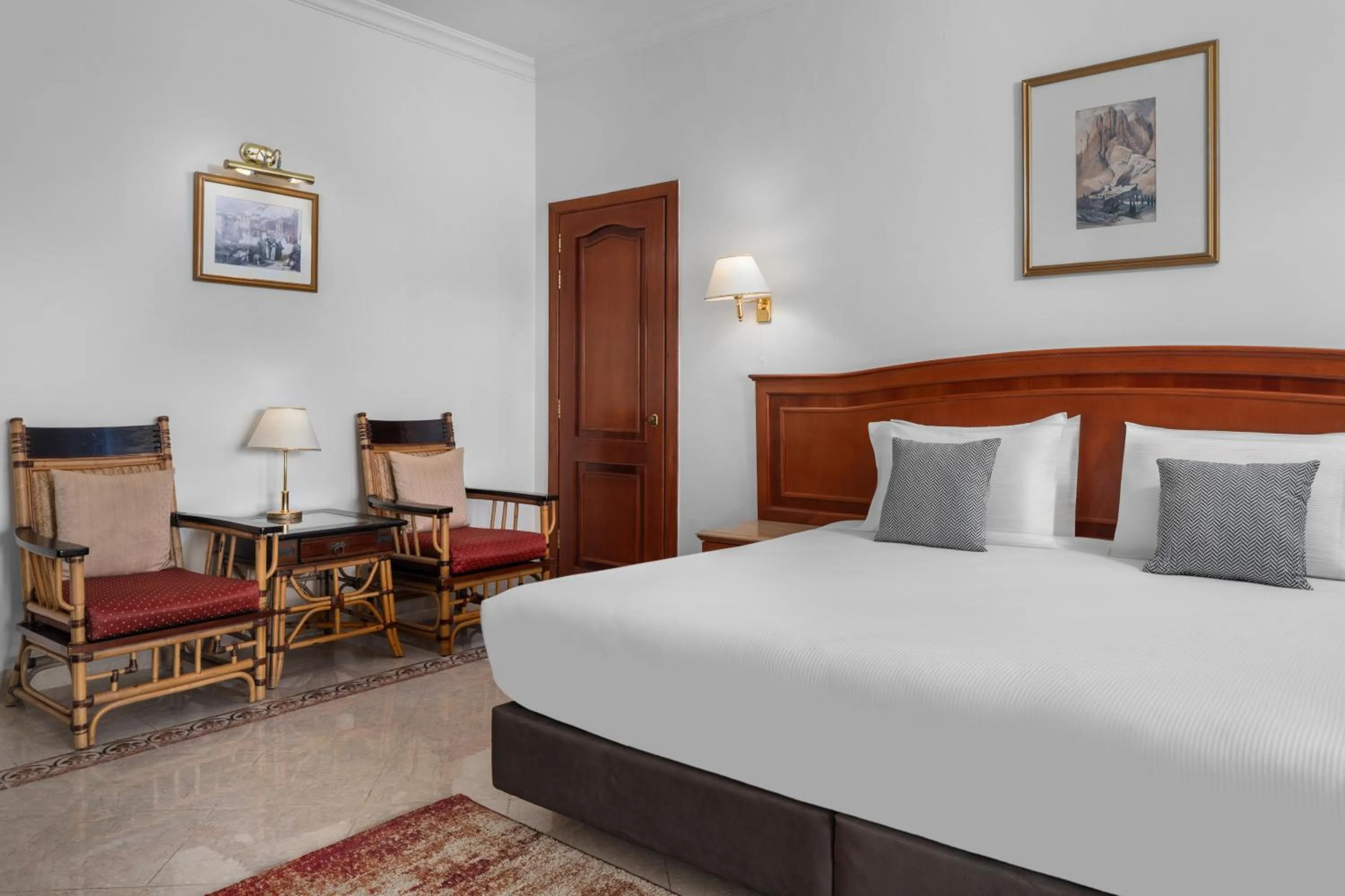 Bed in Pickalbatros Golf Beach Resort - All Inclusive