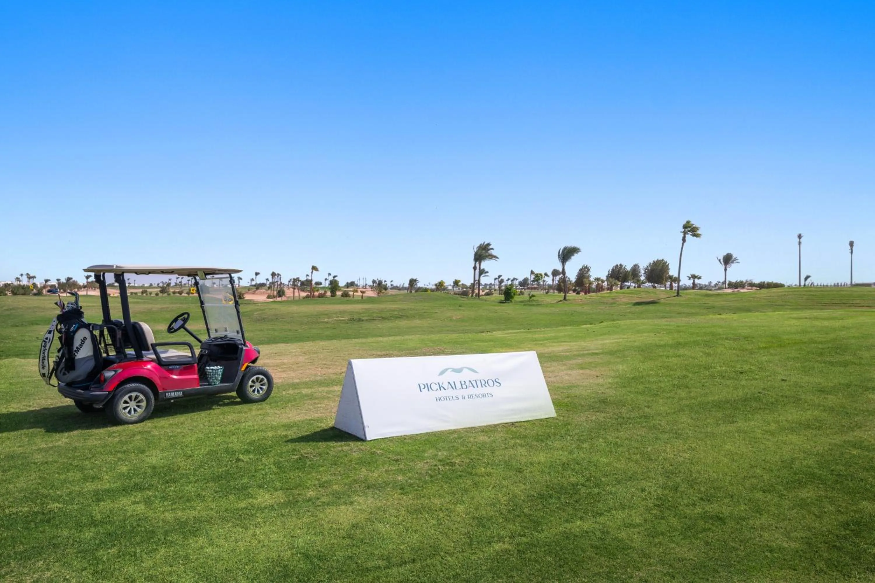Golfcourse in Pickalbatros Golf Beach Resort - All Inclusive