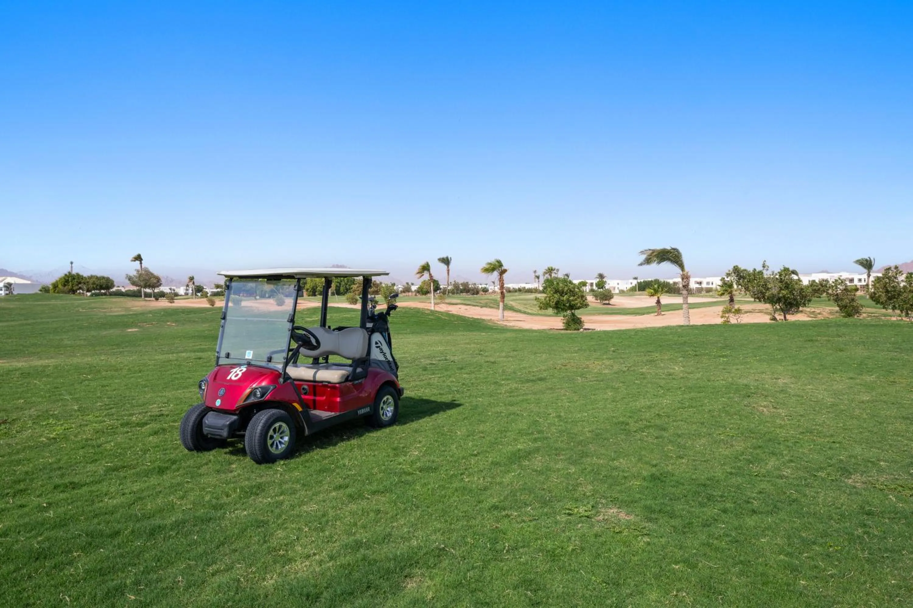 Golfcourse in Pickalbatros Golf Beach Resort - All Inclusive