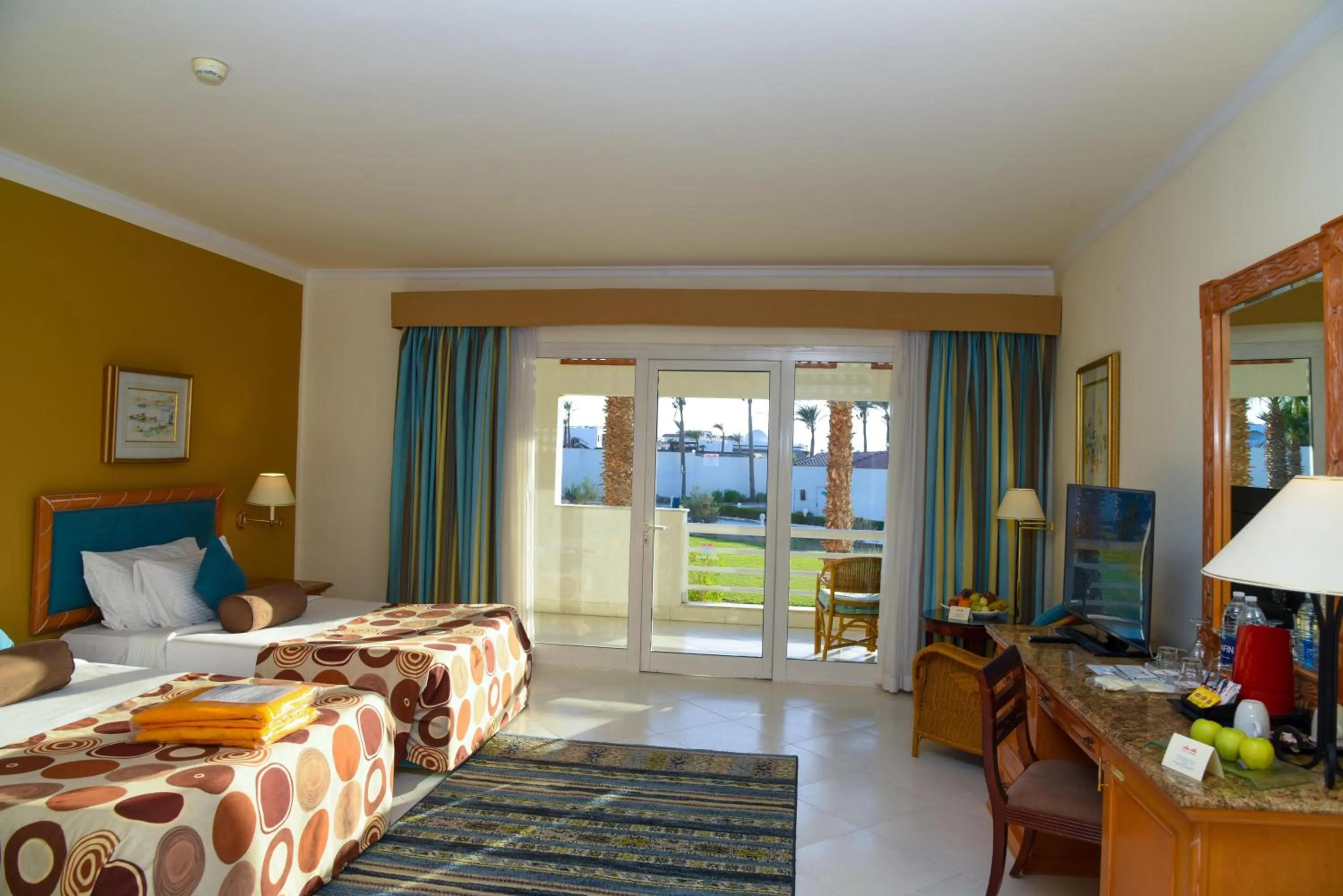 Bed in Pickalbatros Golf Beach Resort - All Inclusive