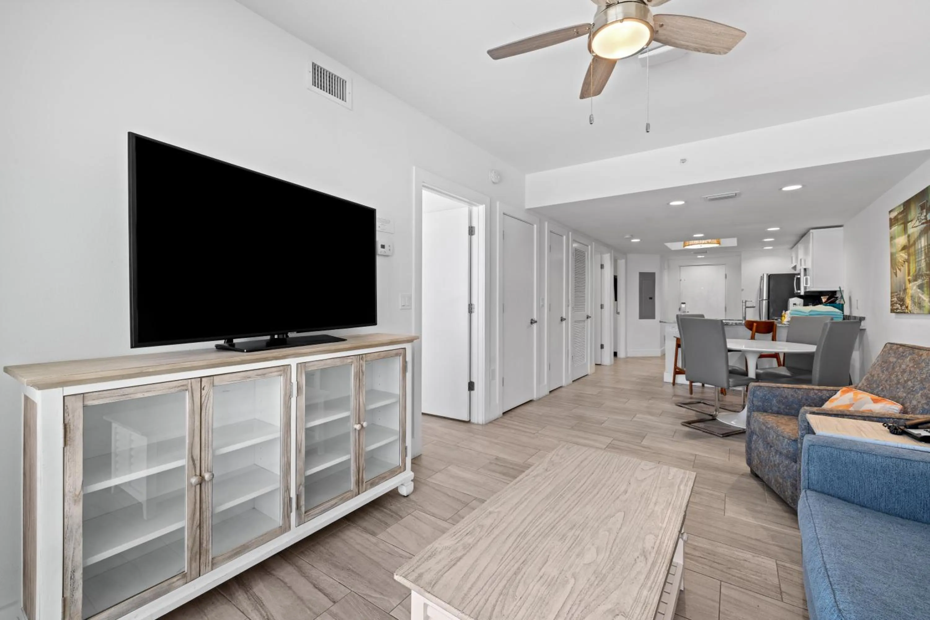 Living room in Provident Oceana Beachfront Suites