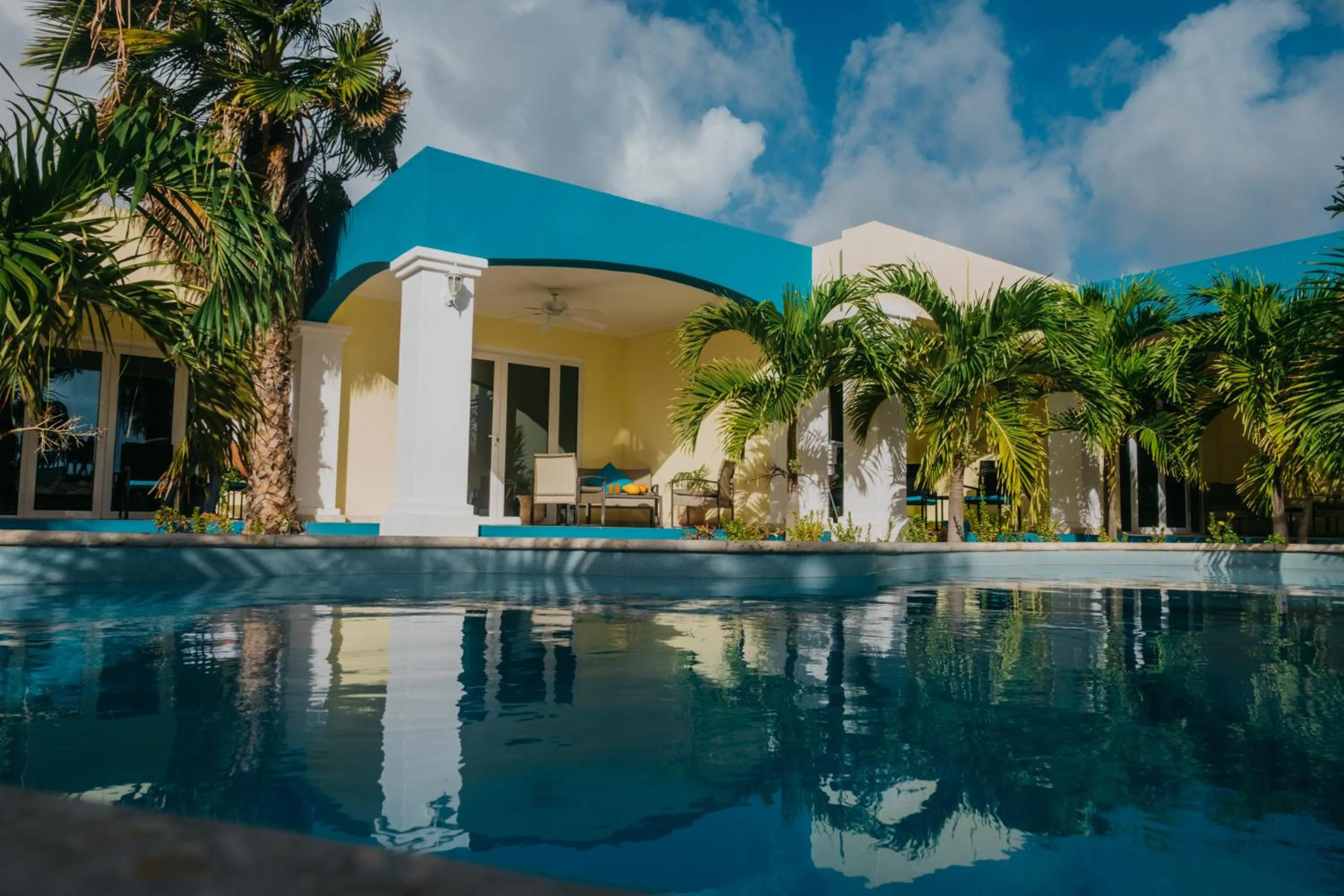 Property building in Aqua Viva Suites