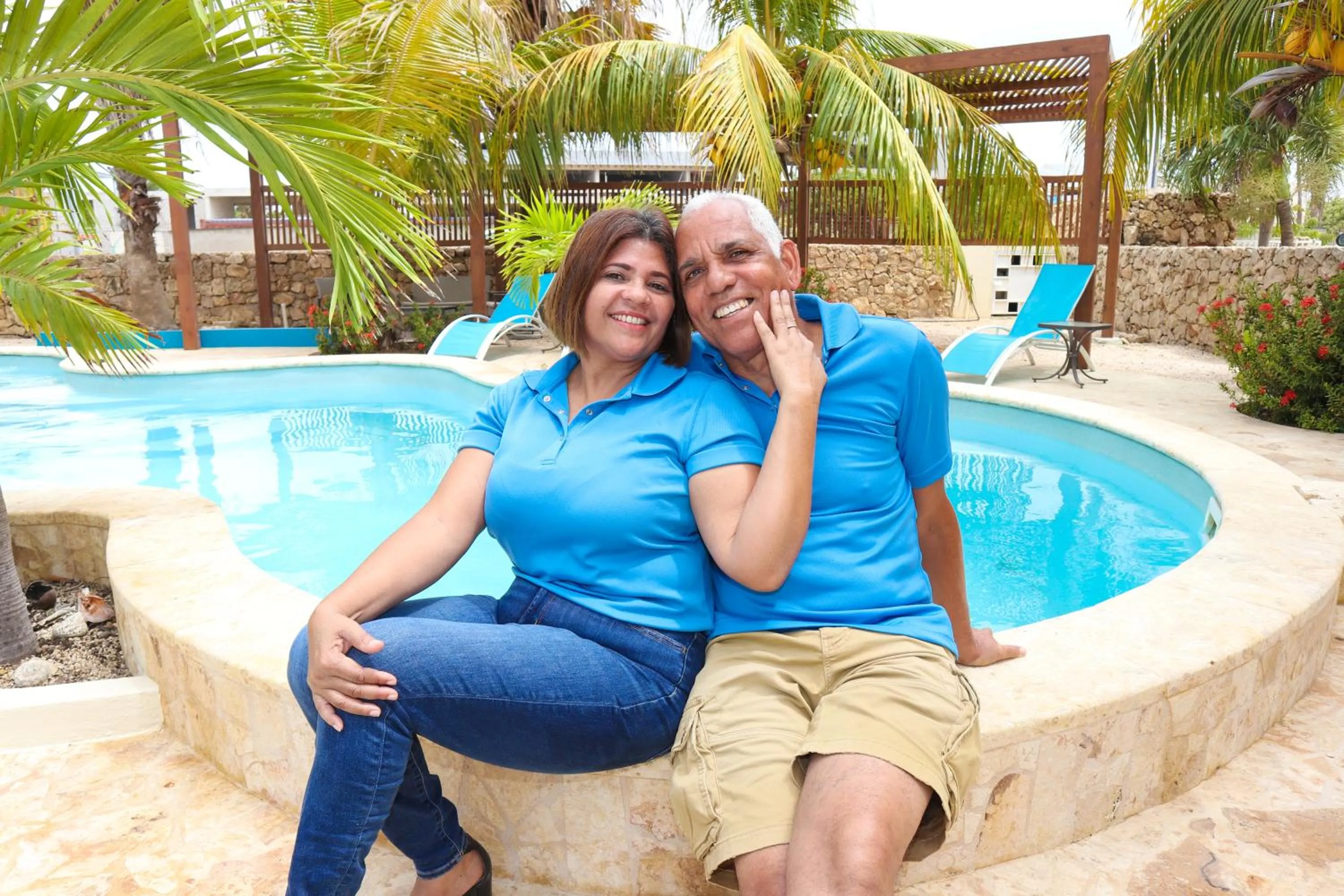 Staff in Aqua Viva Suites