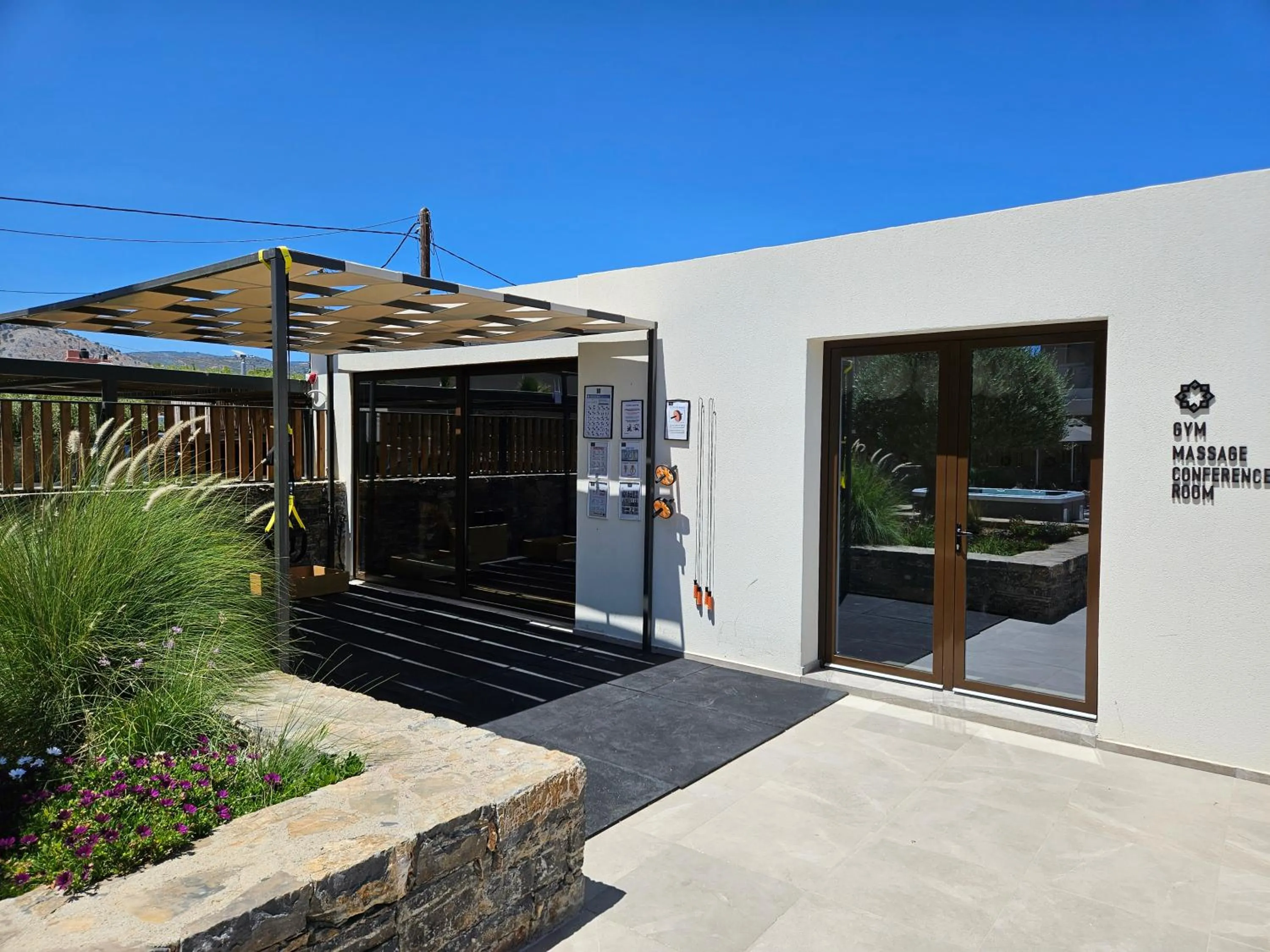 Fitness centre/facilities in Petousis Hotel & Suites