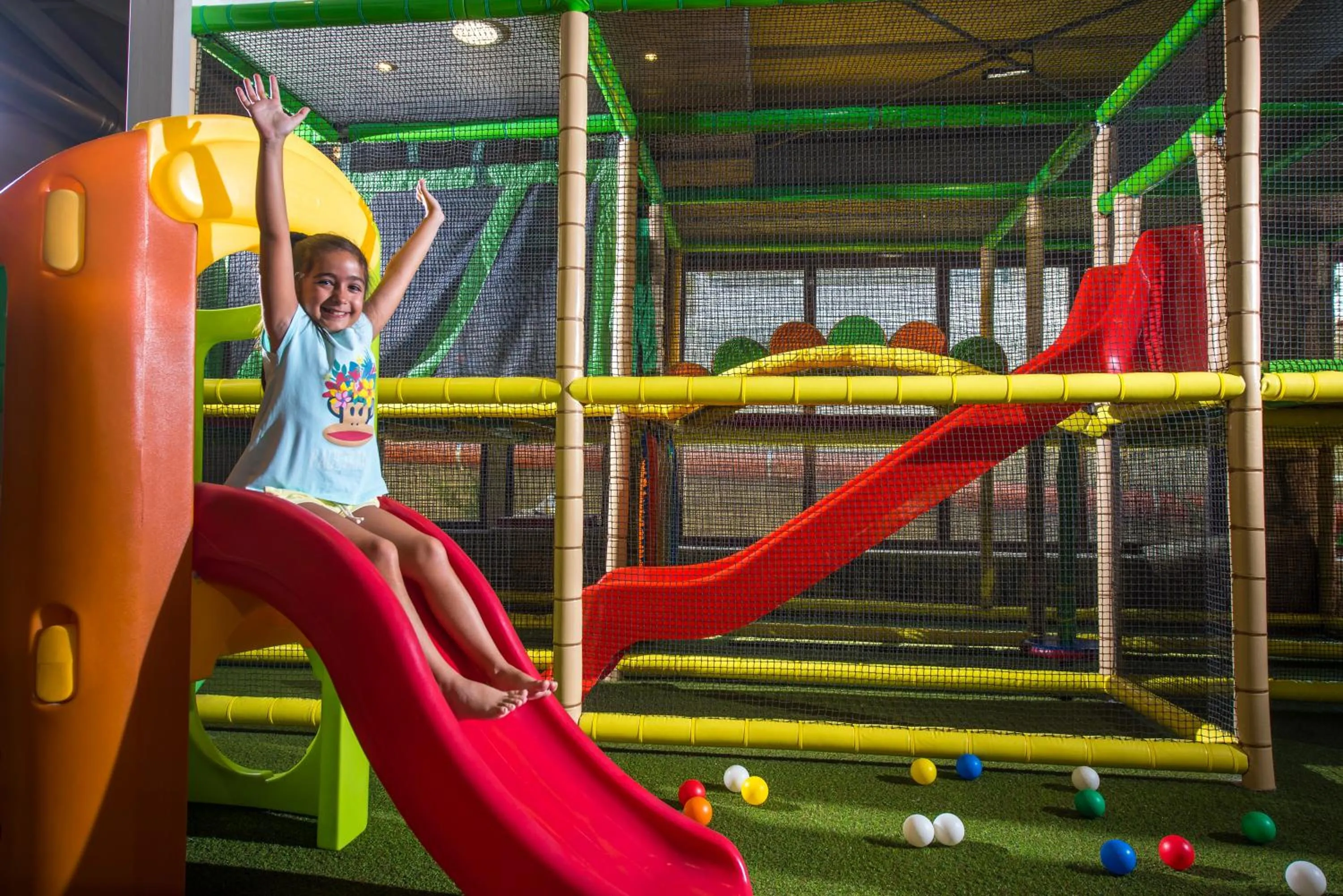 Children play ground in Petousis Hotel & Suites