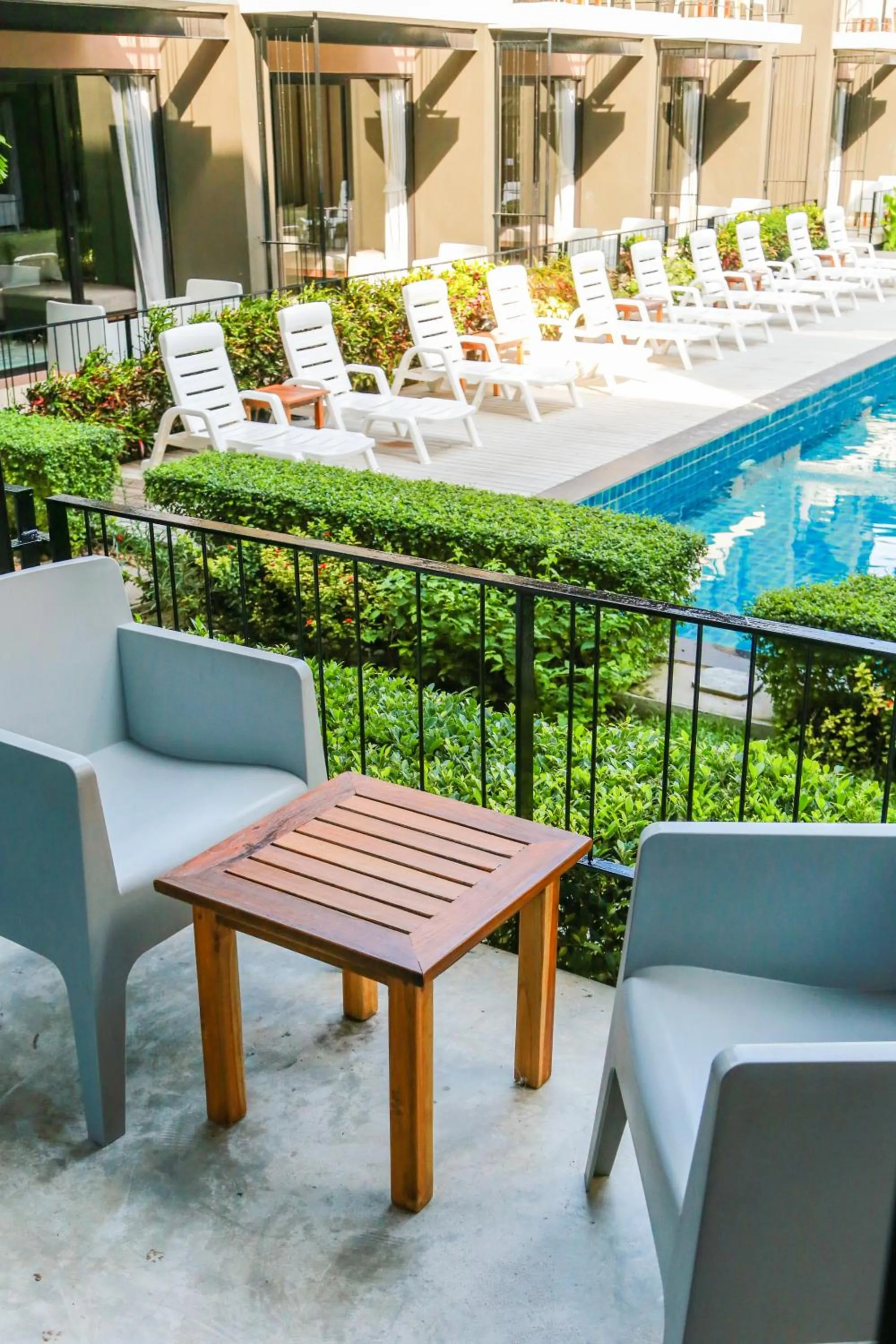 Property building in La Lune Beach Resort