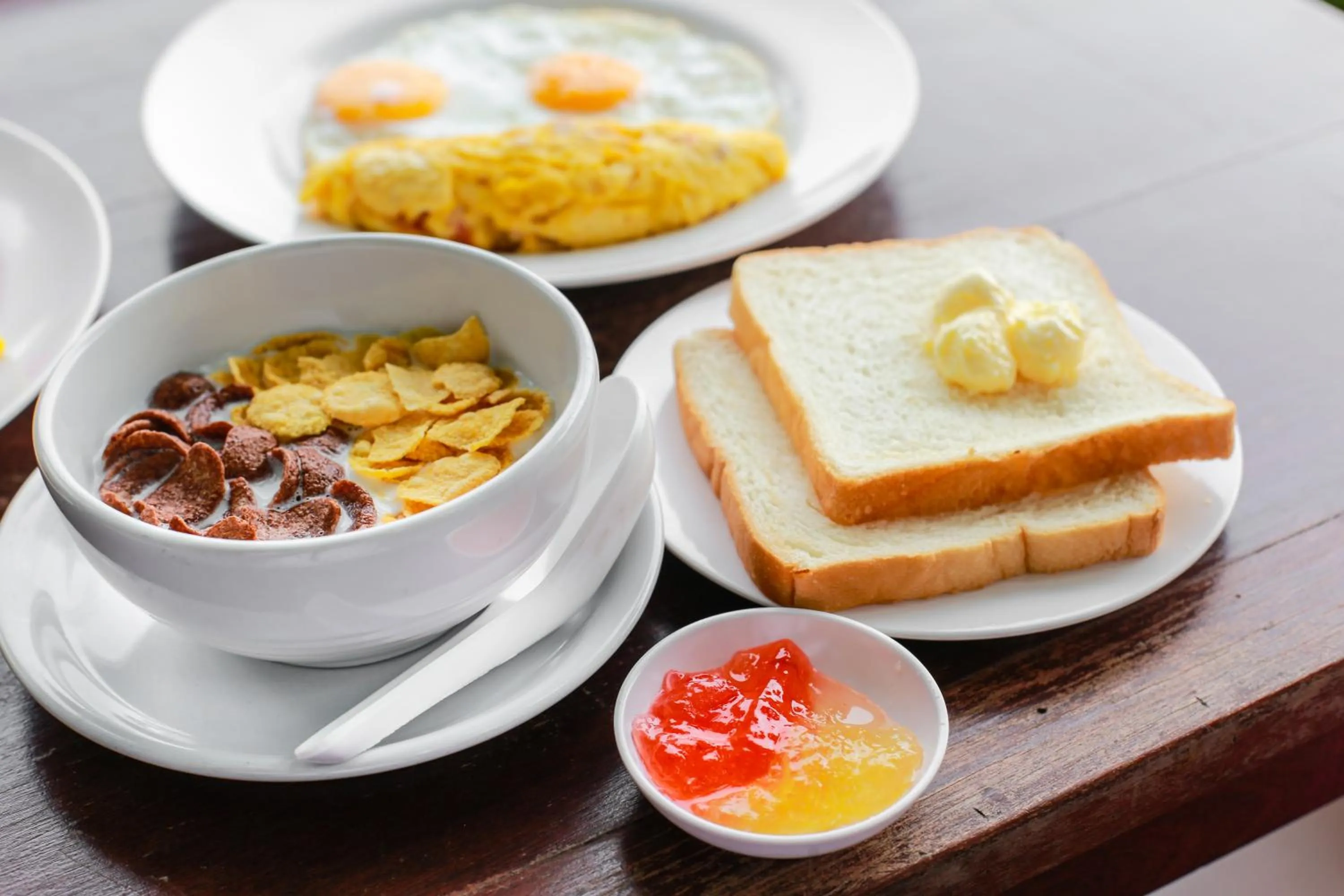 Breakfast in La Lune Beach Resort