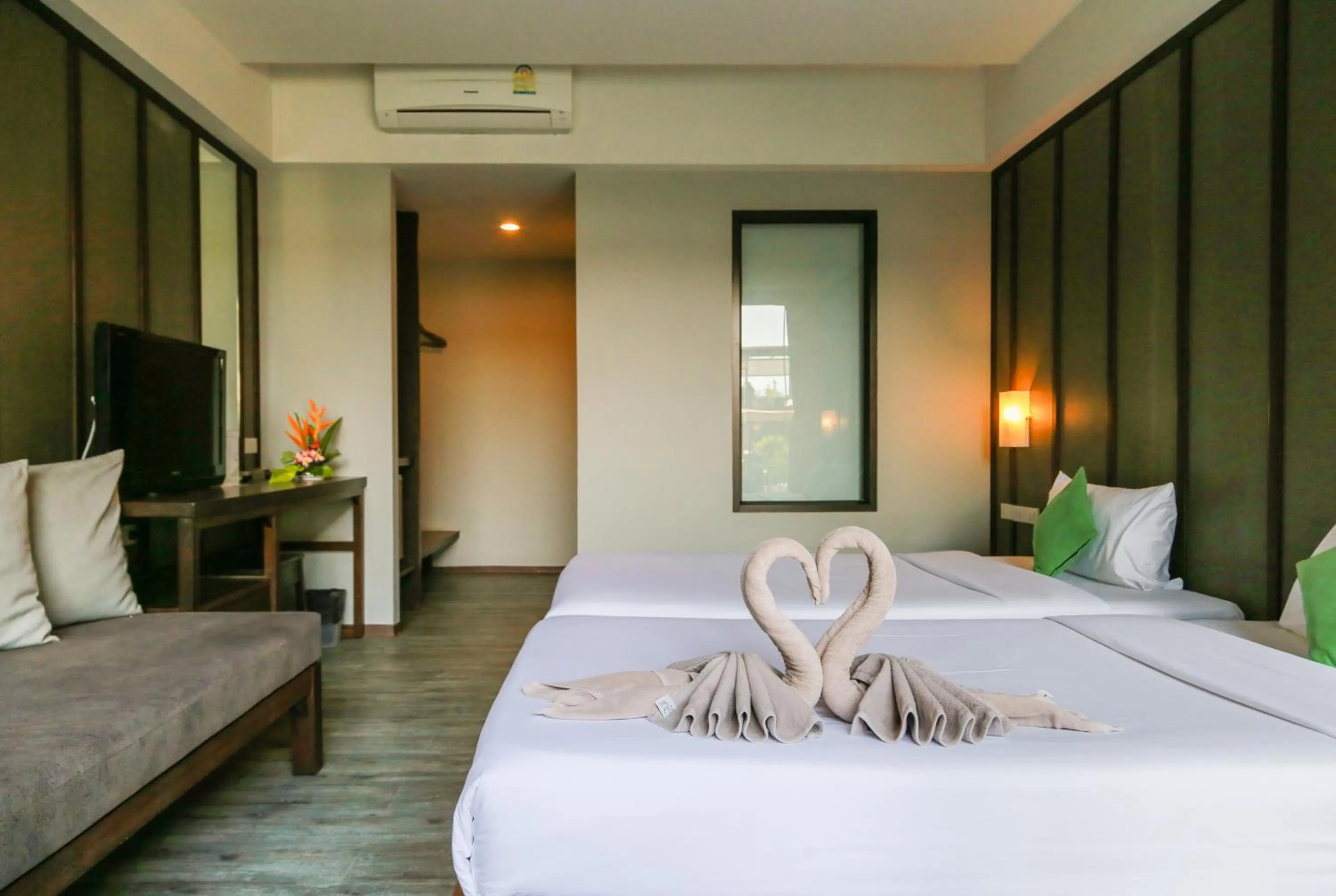 Photo of the whole room, Bed in La Lune Beach Resort