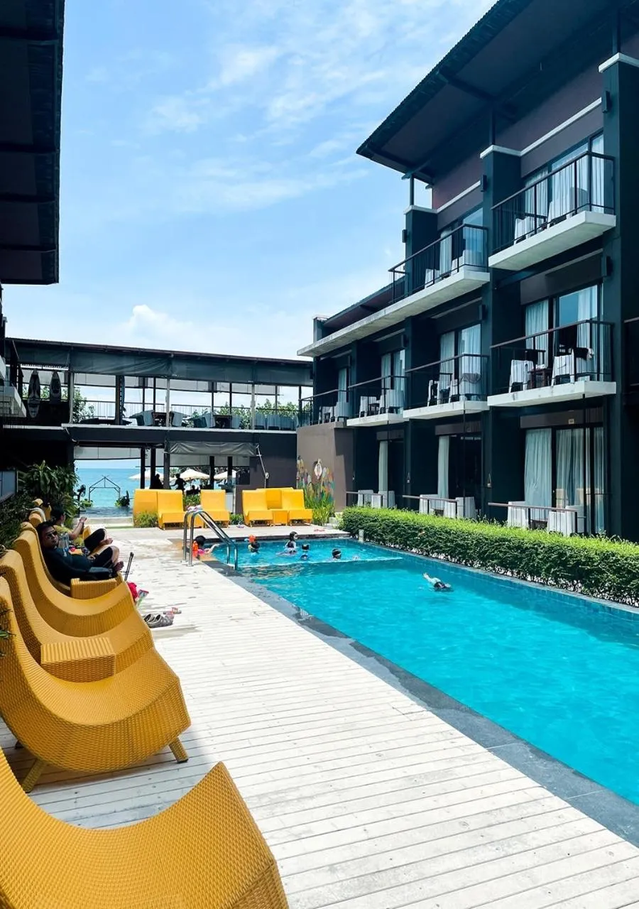 Property building in La Lune Beach Resort