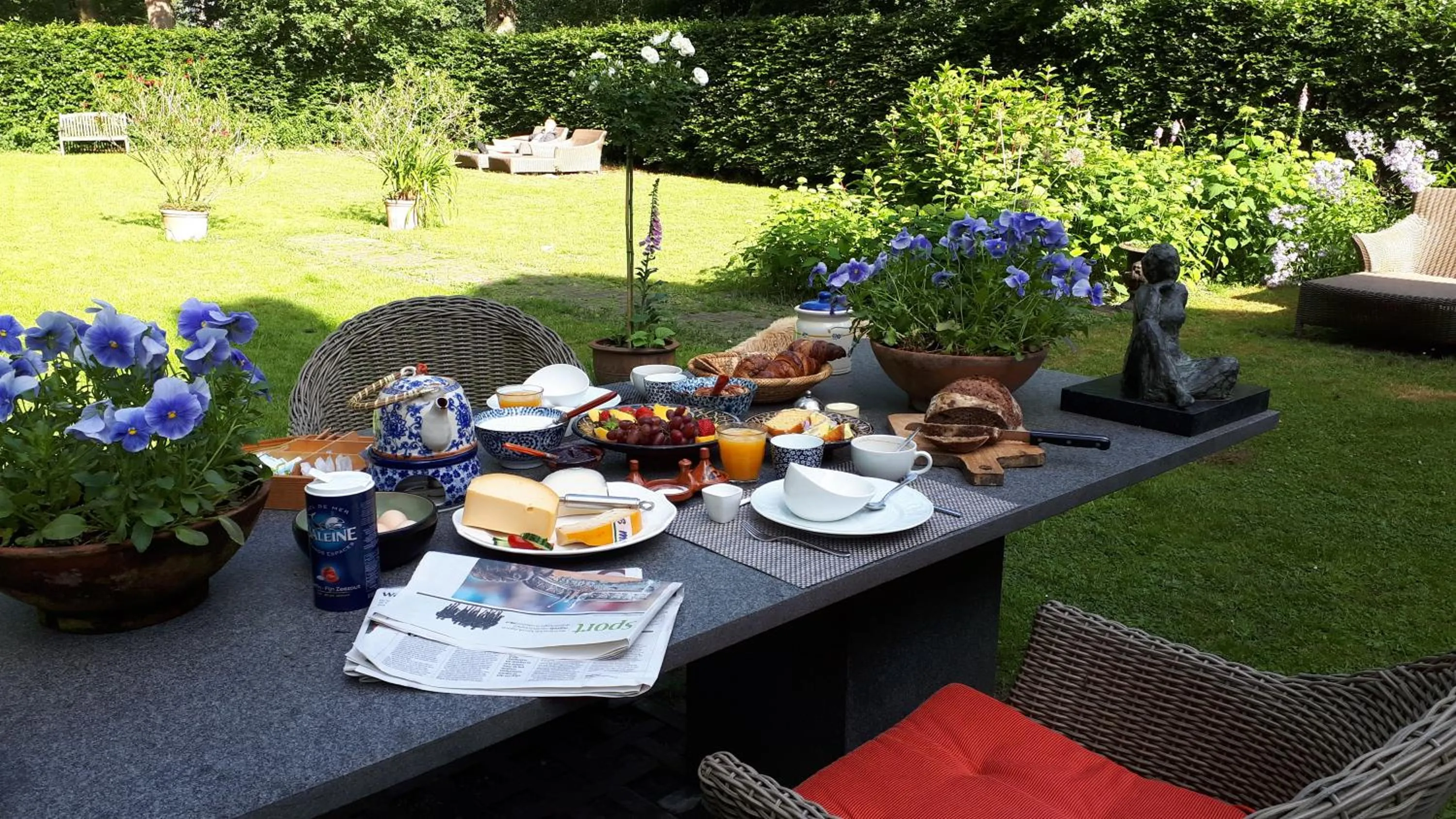 Breakfast in Landgoedhoeve Vosbergen