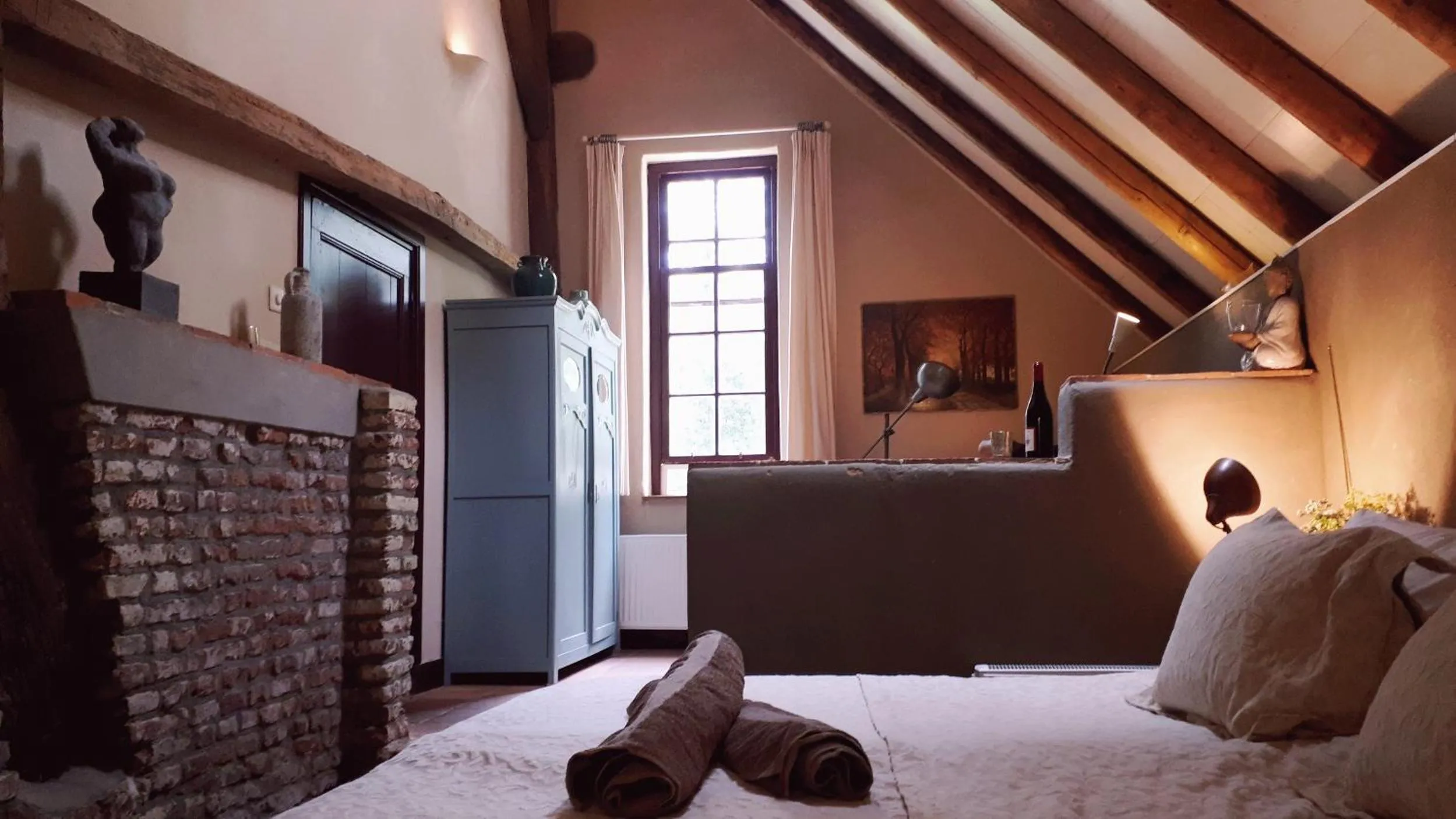 Bed in Landgoedhoeve Vosbergen