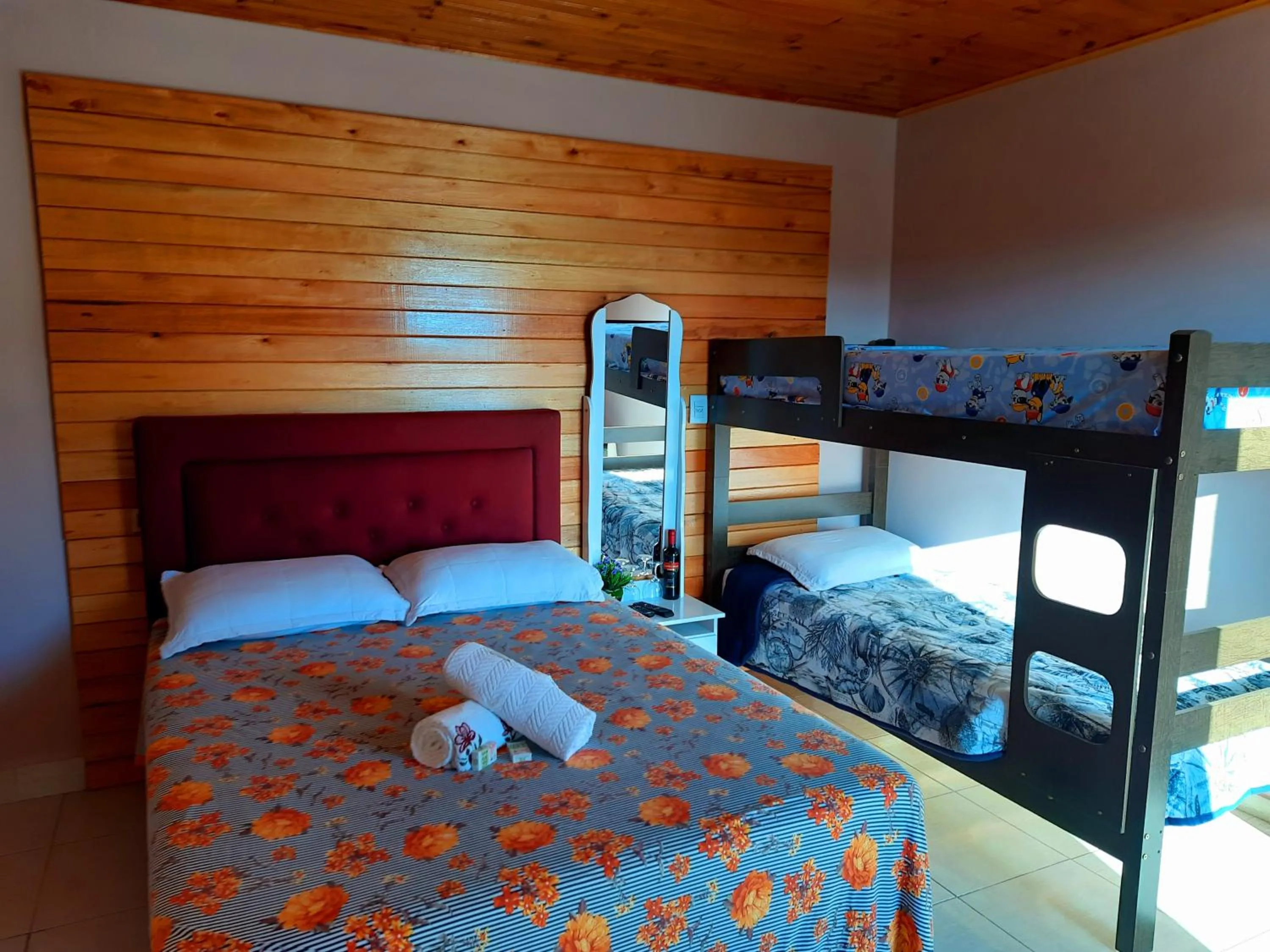 Bed in Pousada Estrela Do Luar