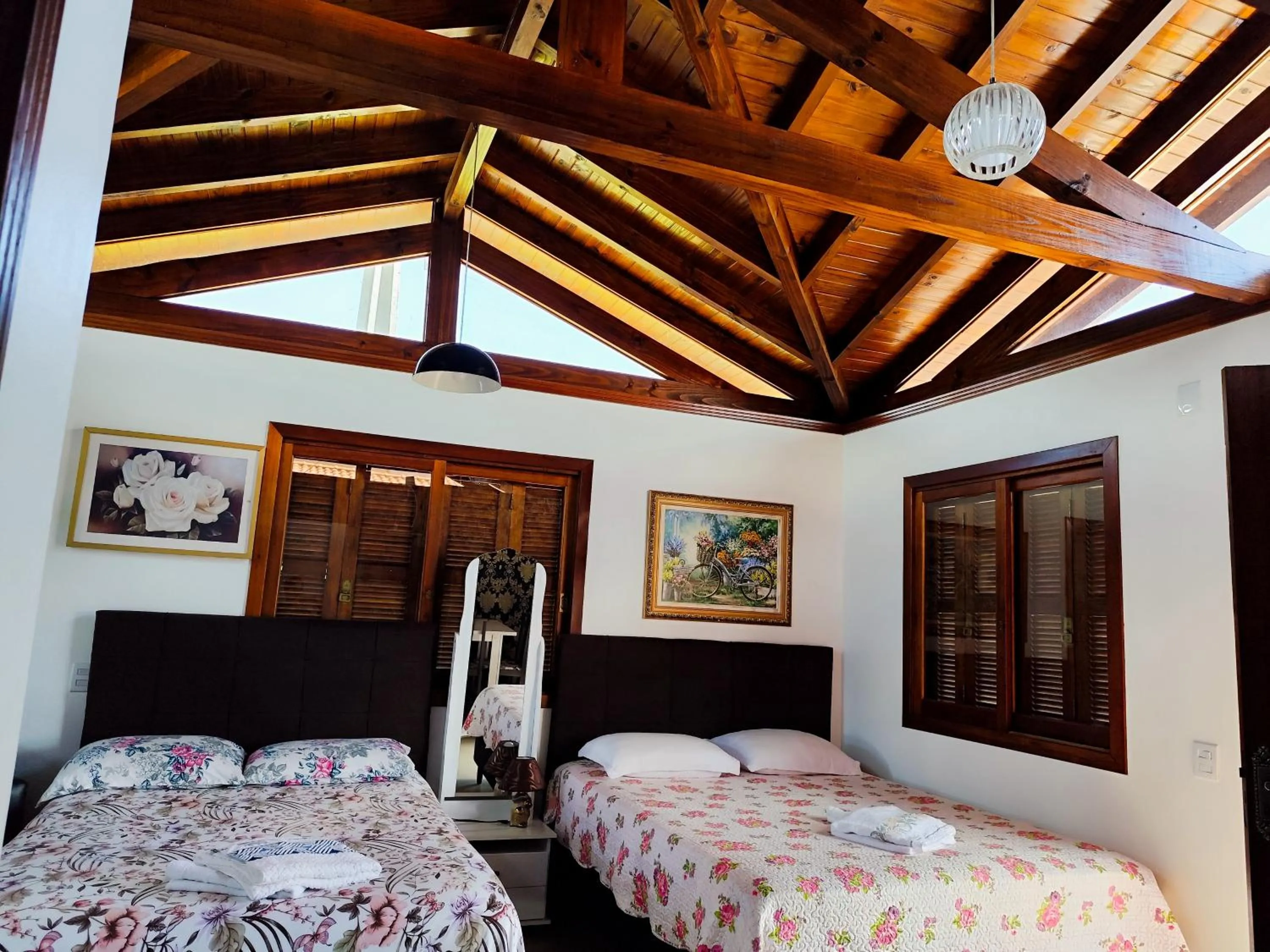 Bed in Pousada Estrela Do Luar