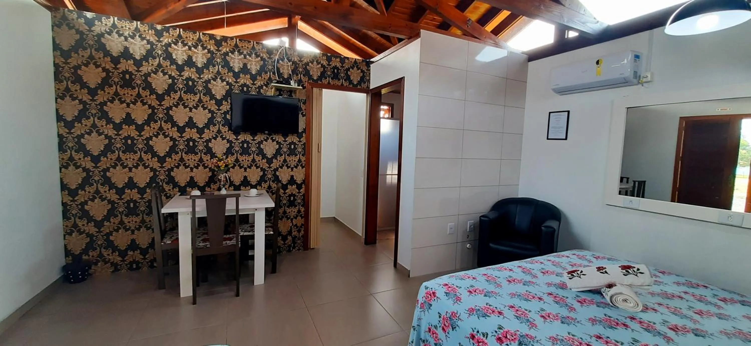 Bed in Pousada Estrela Do Luar