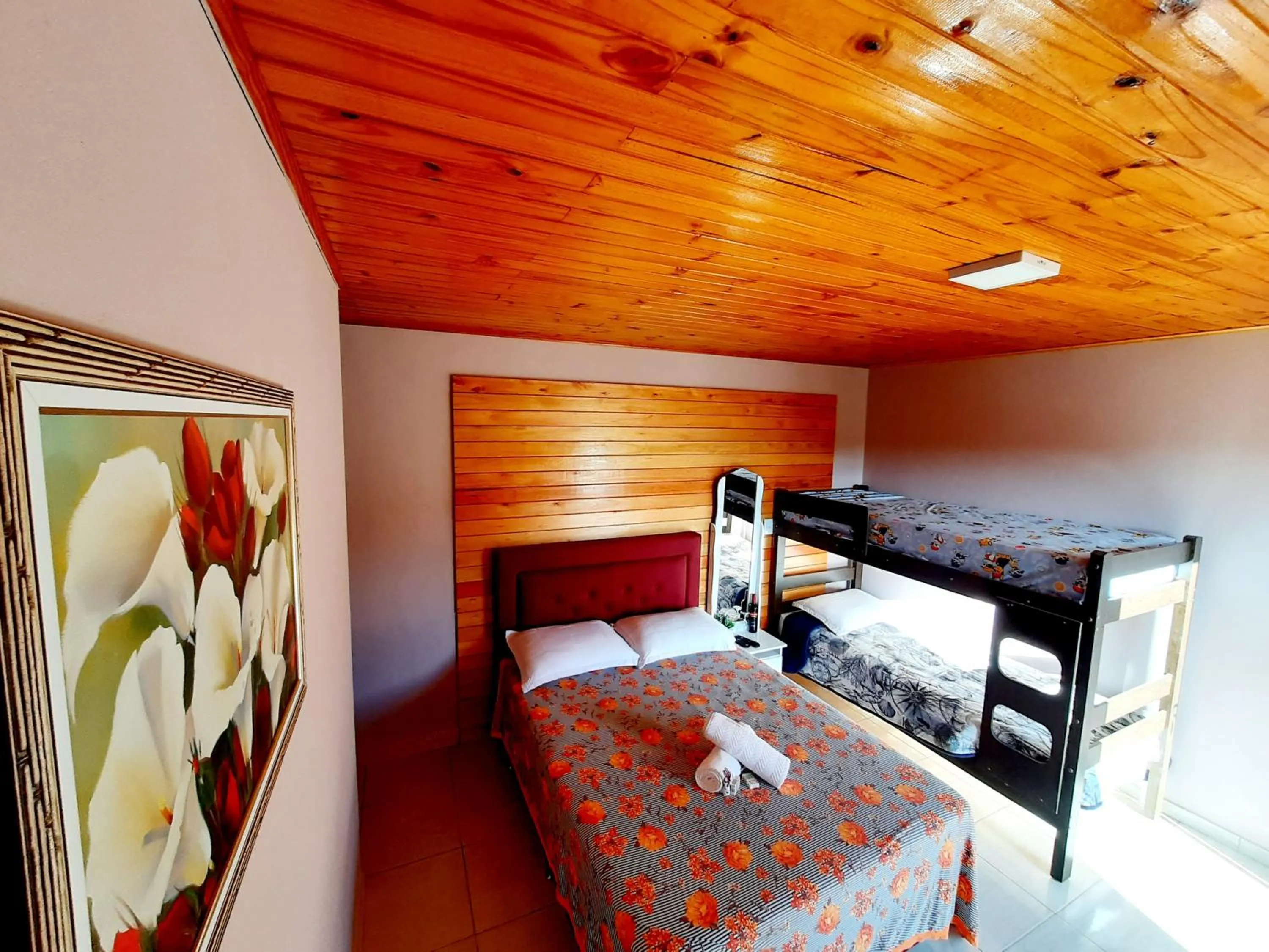 Bed in Pousada Estrela Do Luar