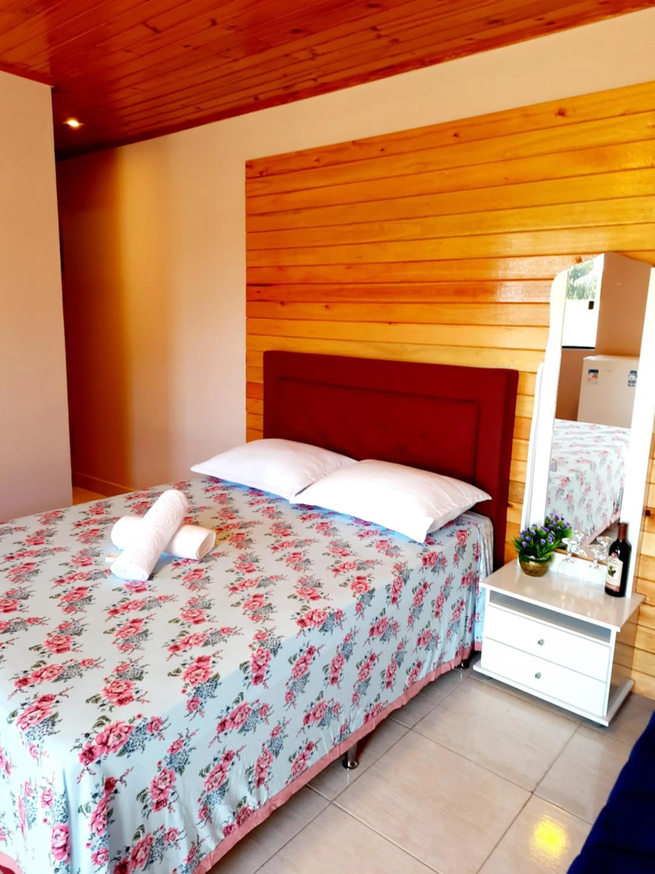 Bed in Pousada Estrela Do Luar