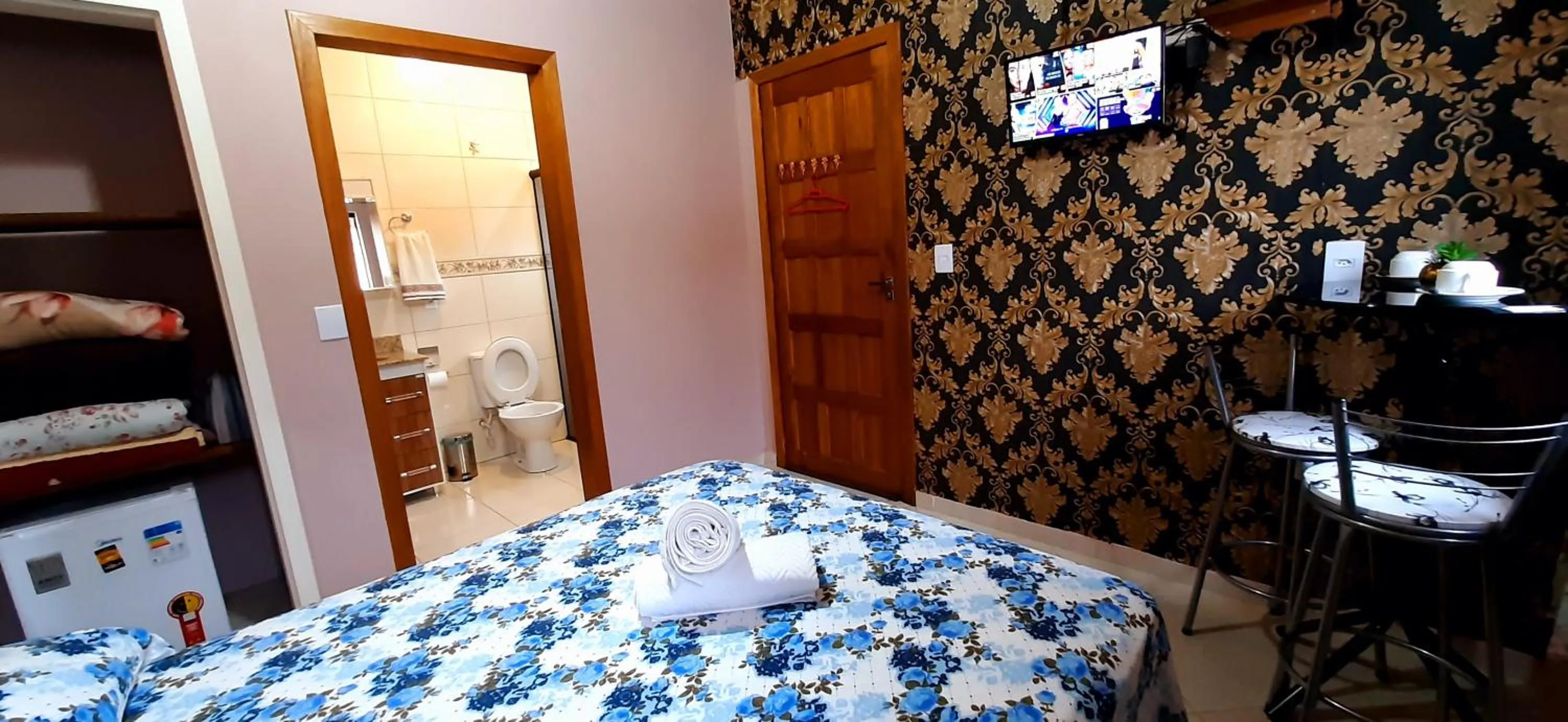 Bed in Pousada Estrela Do Luar