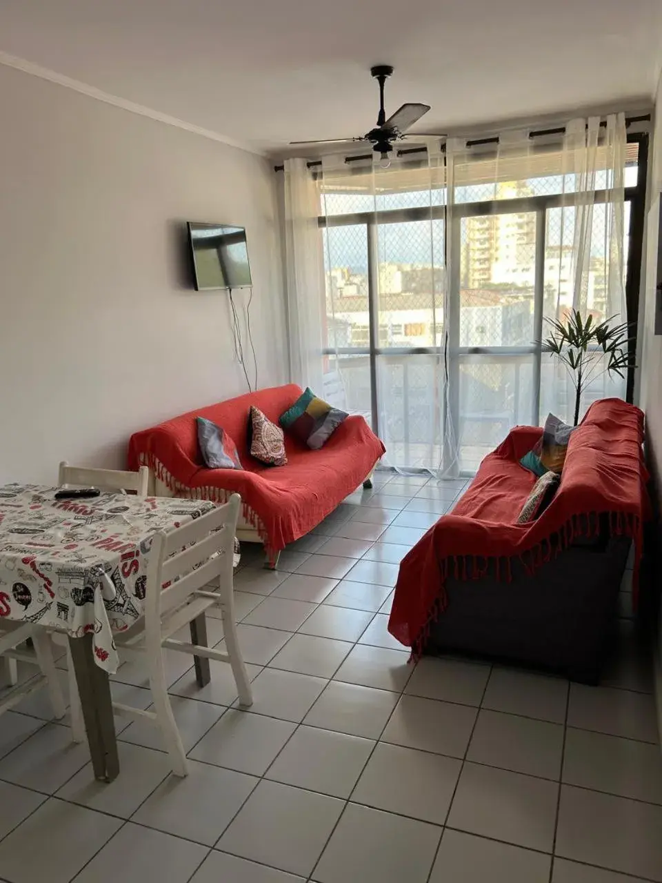Two-Bedroom Apartment with Balcony in Residencial Solar de Pernambuco Two-Bedroom Apartment with Balcony in Residencial Solar de Pernambuco
