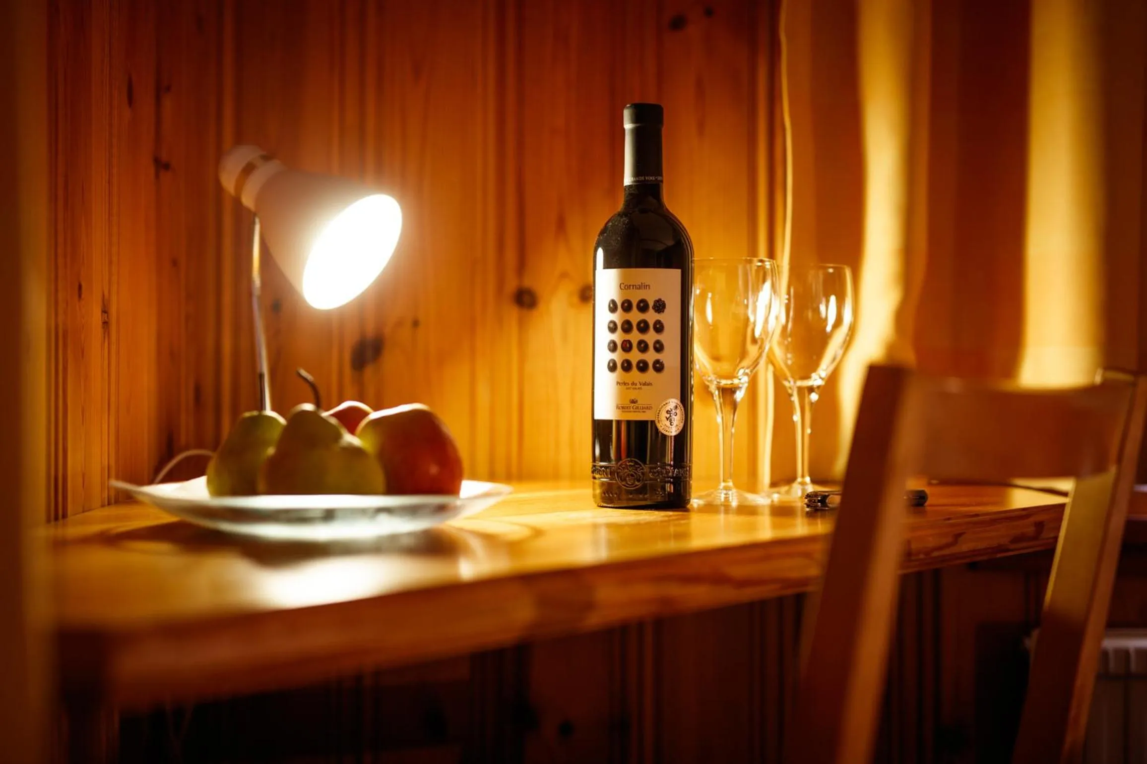 Decorative detail in Hotel Nufenen