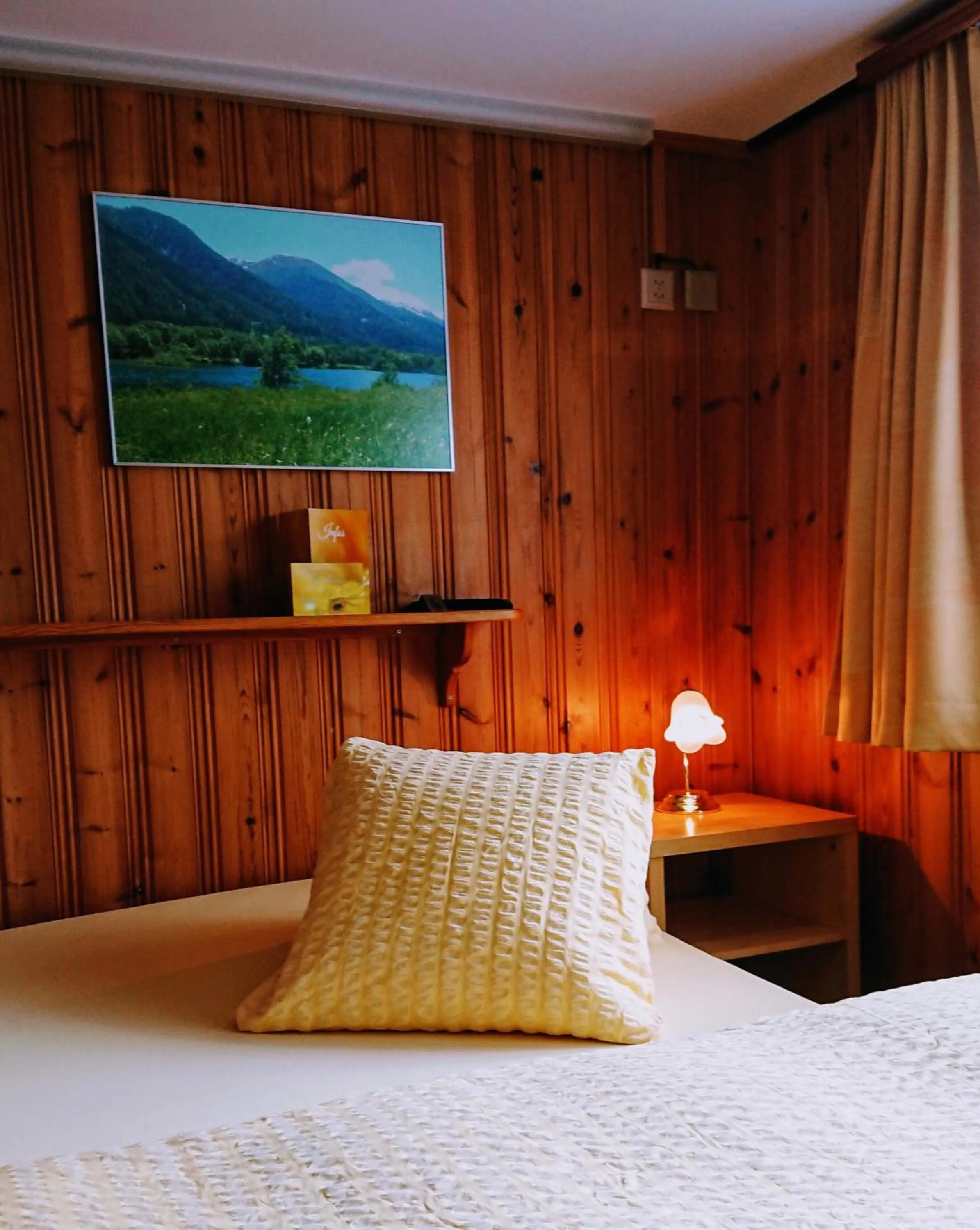 Photo of the whole room, Bed in Hotel Nufenen