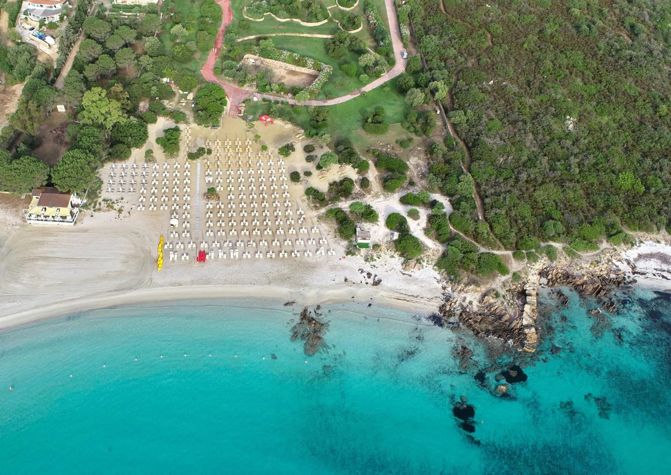 Beach in VOI Colonna Village