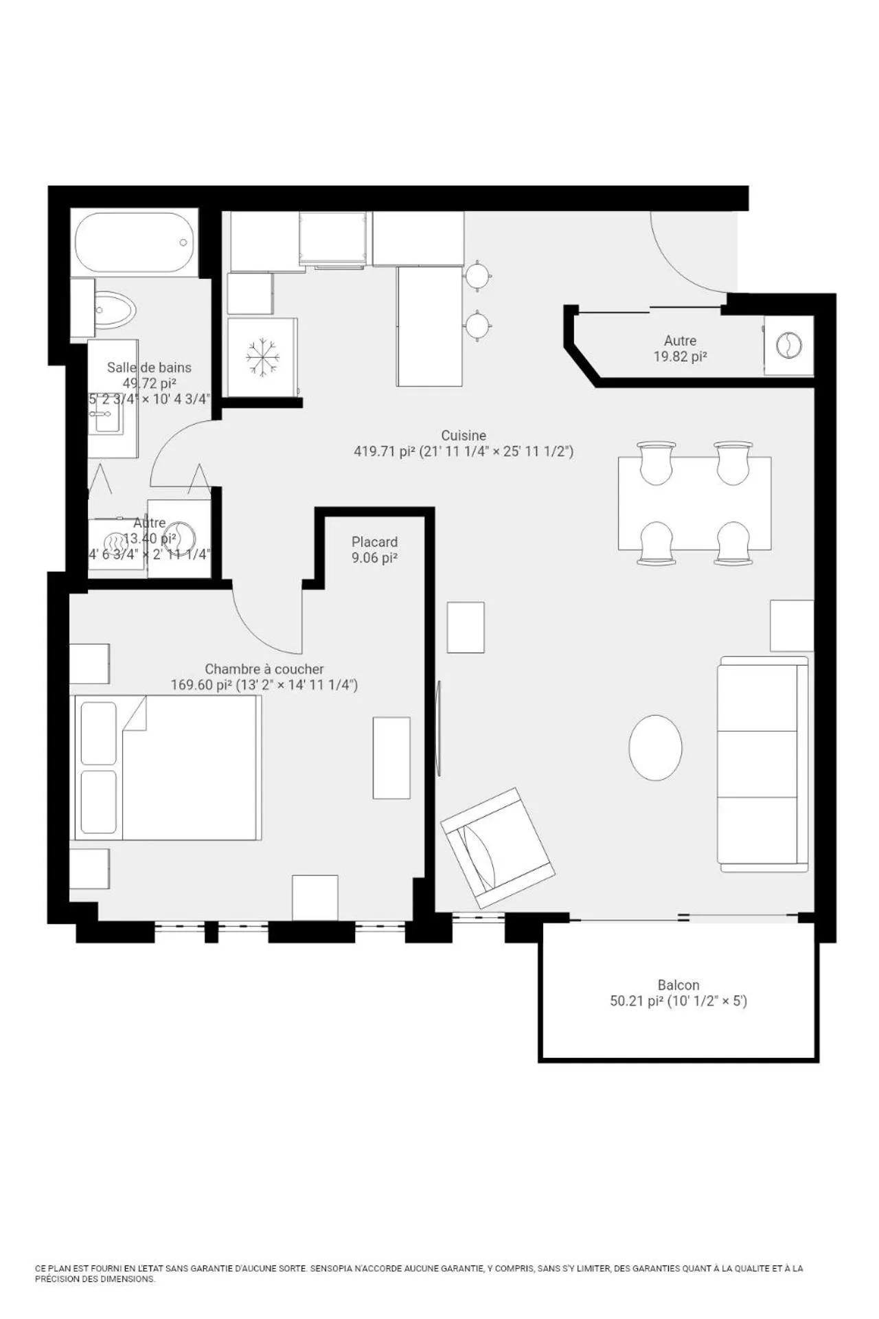 Floor plan in INITIAL - CAVALIER - Chutes-Montmorency