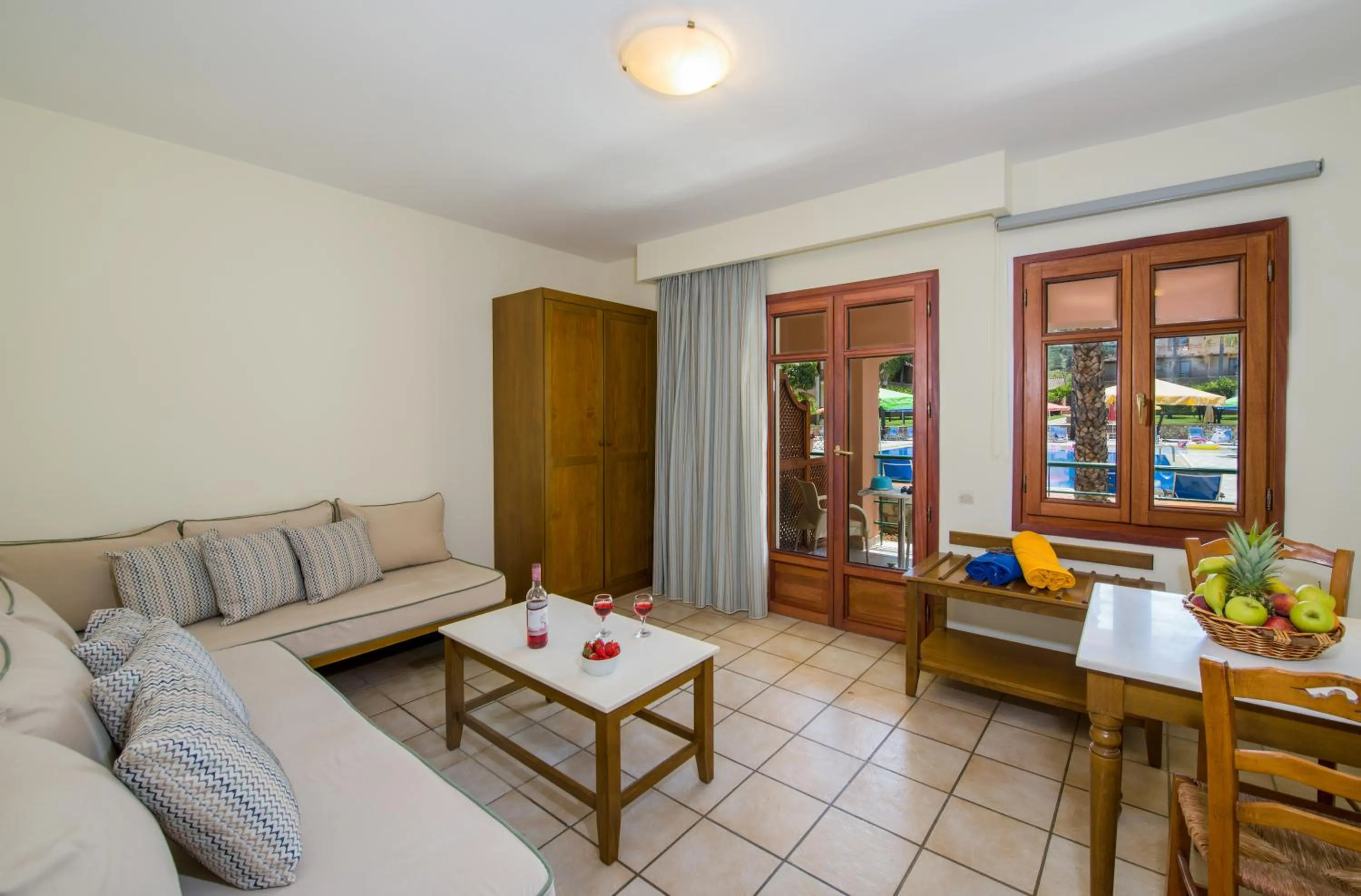 Living room in Omega Platanias