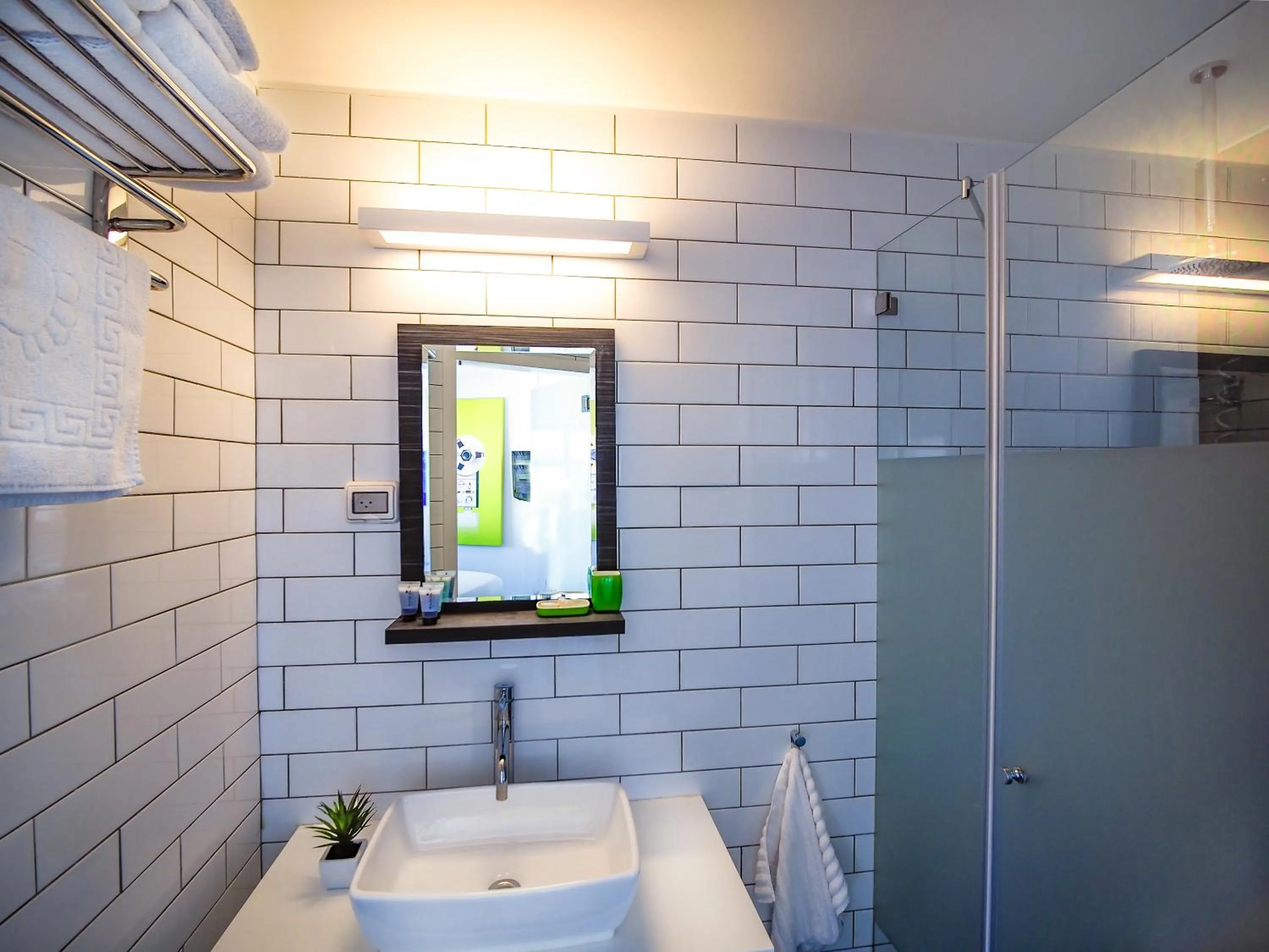 Bathroom in 130 Rock Apartments