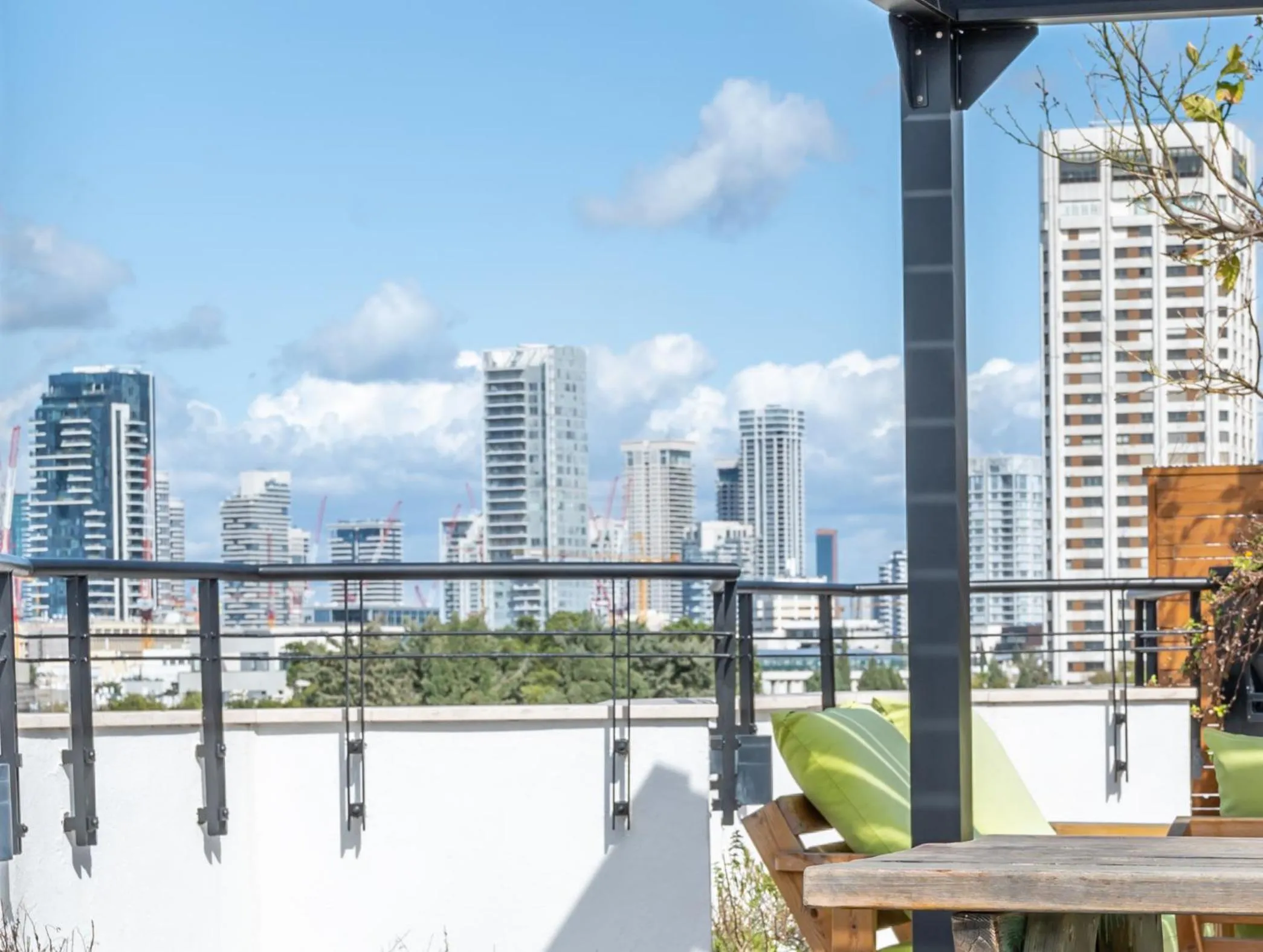 Balcony/Terrace in 130 Rock Apartments