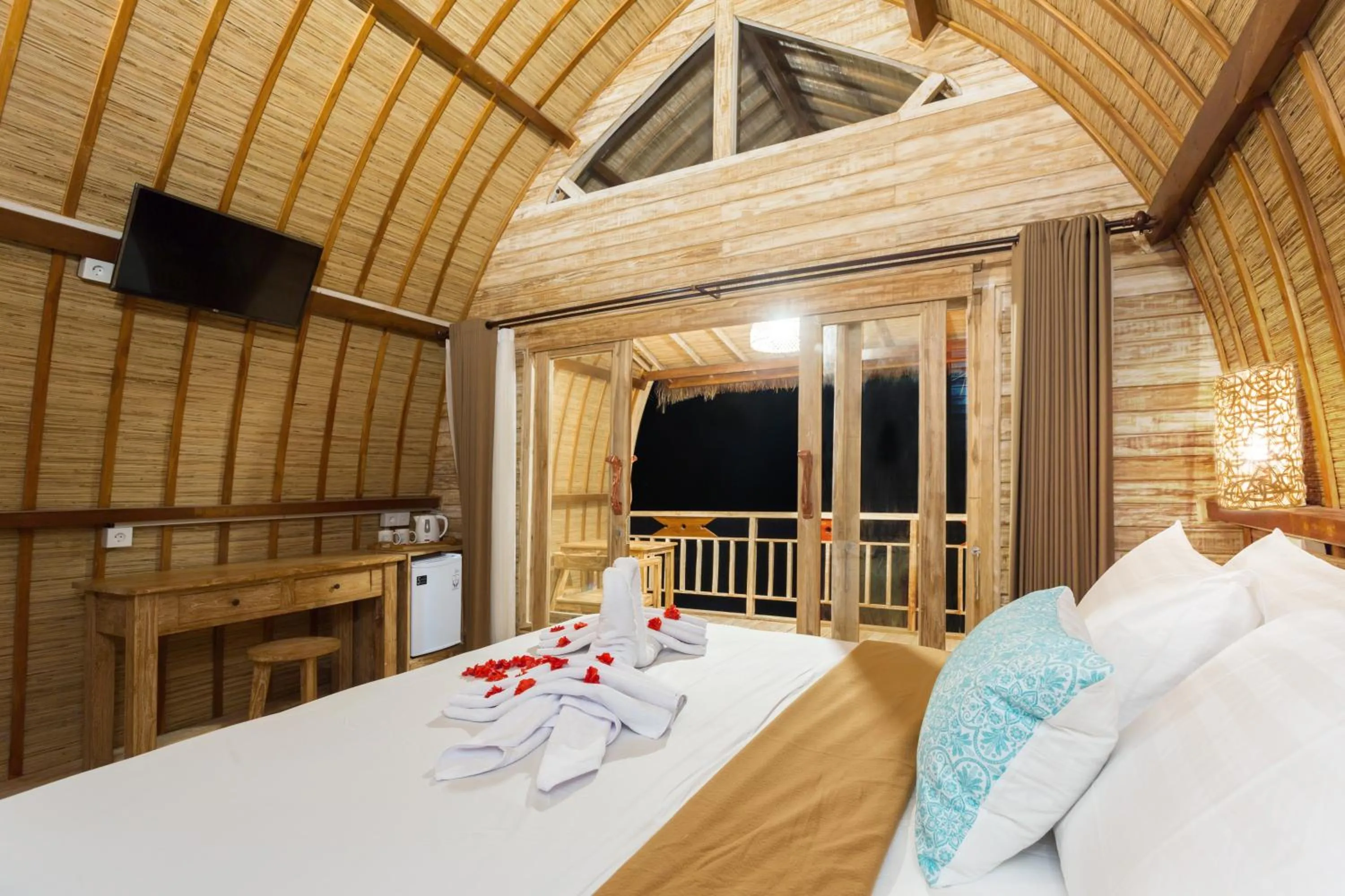 Bed in The Dewi Premier Nusa Penida