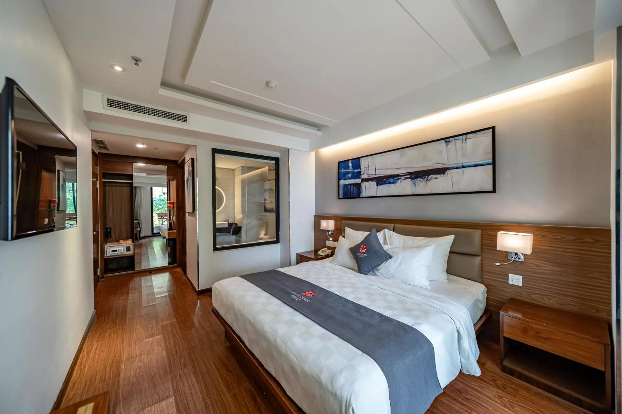 Bed in Edoya Hotel Ben Thanh