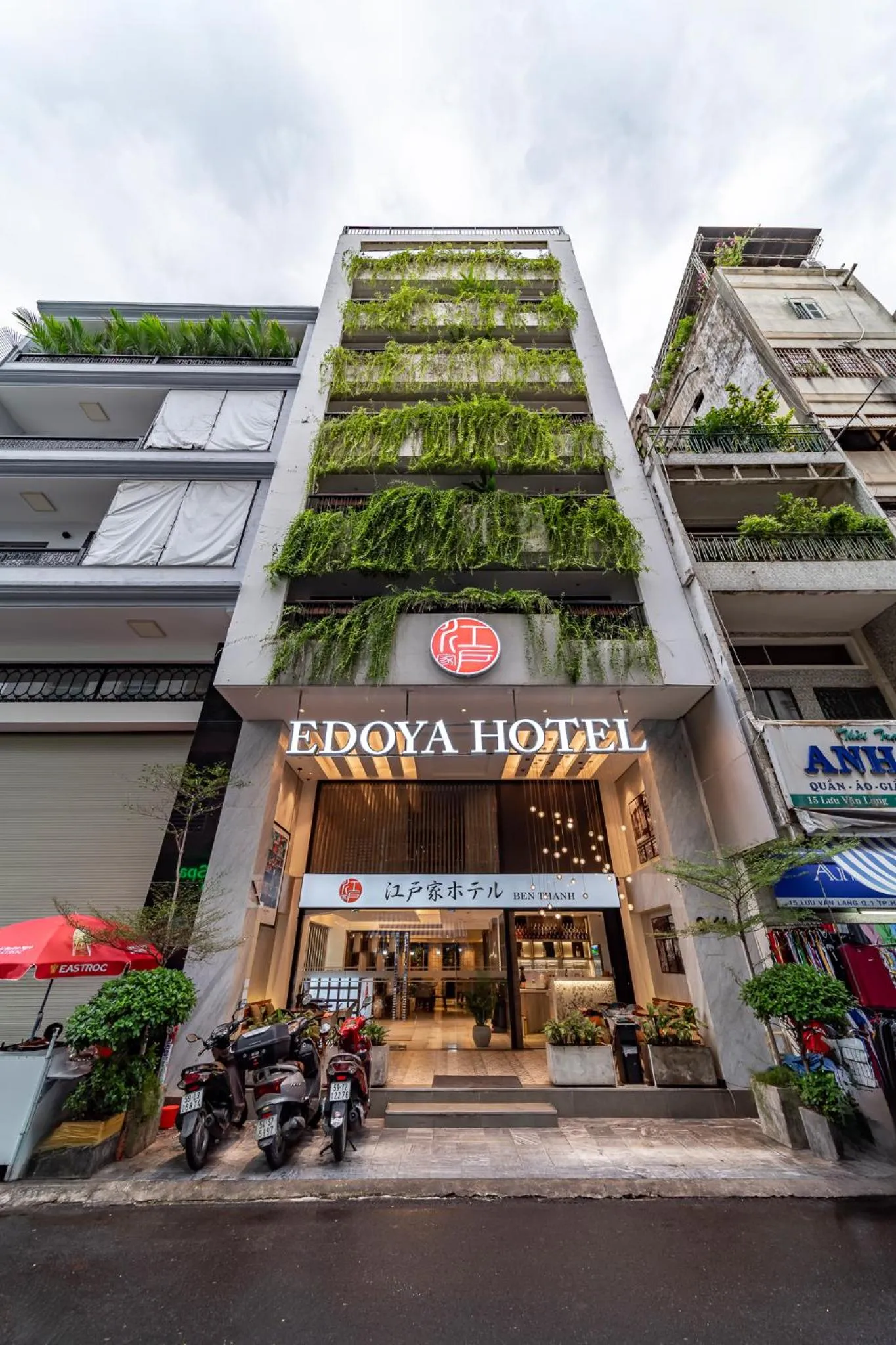 Property building in Edoya Hotel Ben Thanh