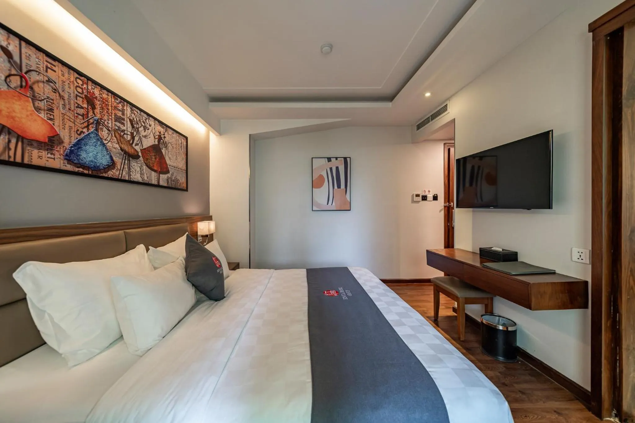 Bedroom, Bed in Edoya Hotel Ben Thanh