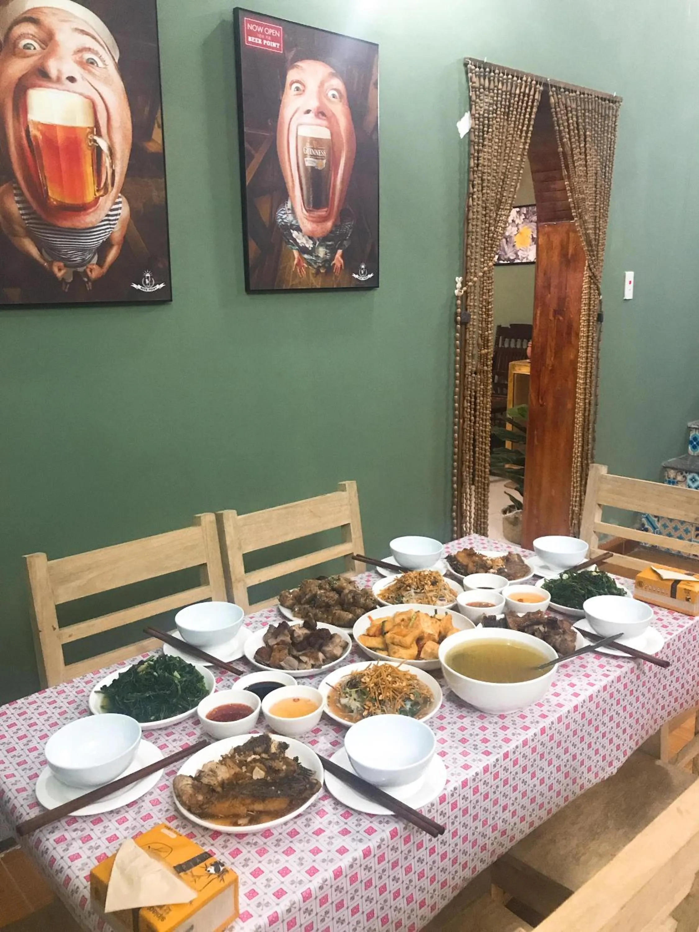 Food and drinks in Hava Homestay