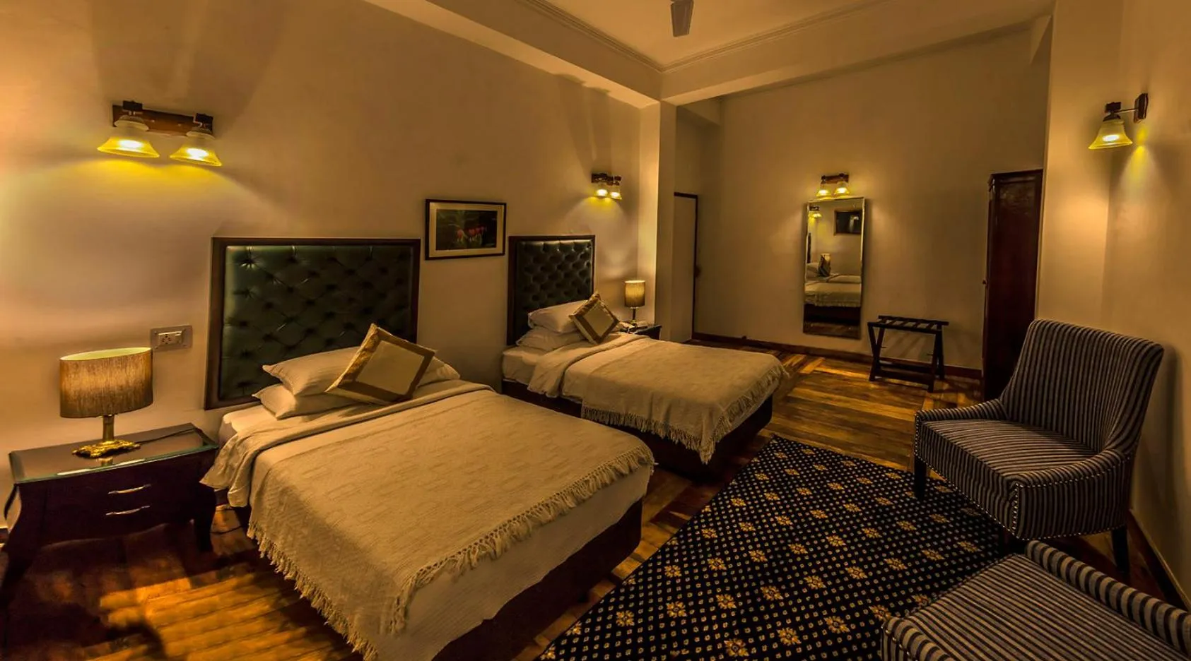 Bed in WelcomHeritage Judges Court