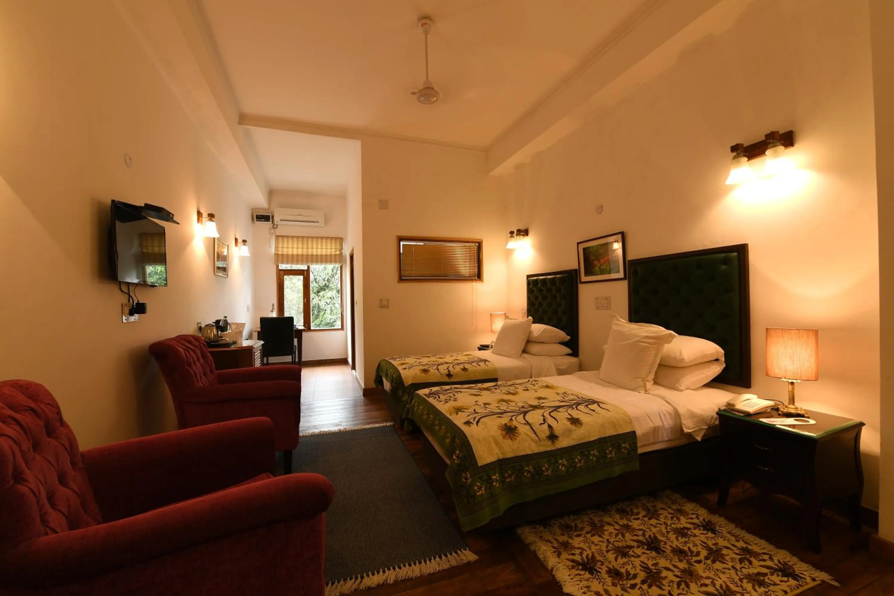 Bed in WelcomHeritage Judges Court