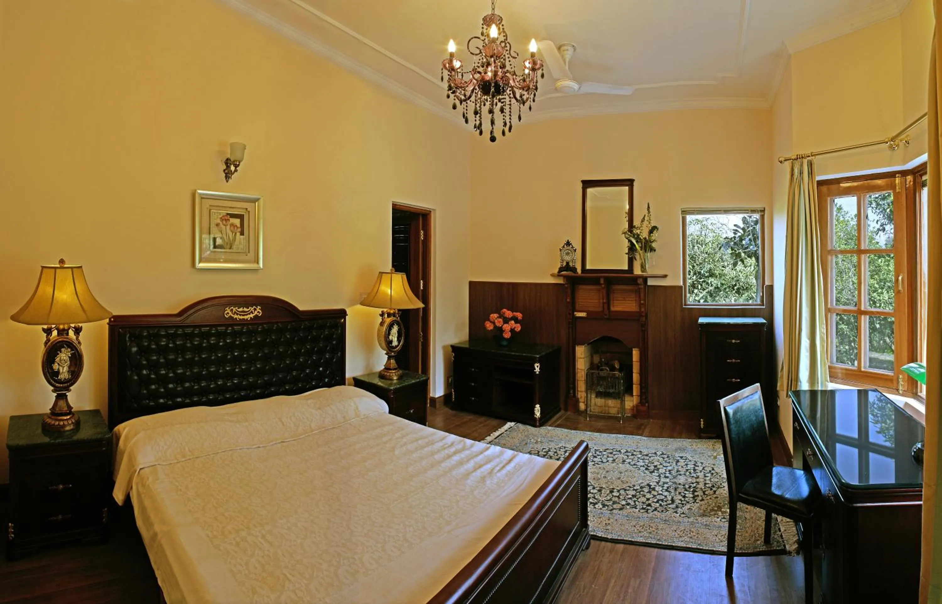 Bed in WelcomHeritage Judges Court