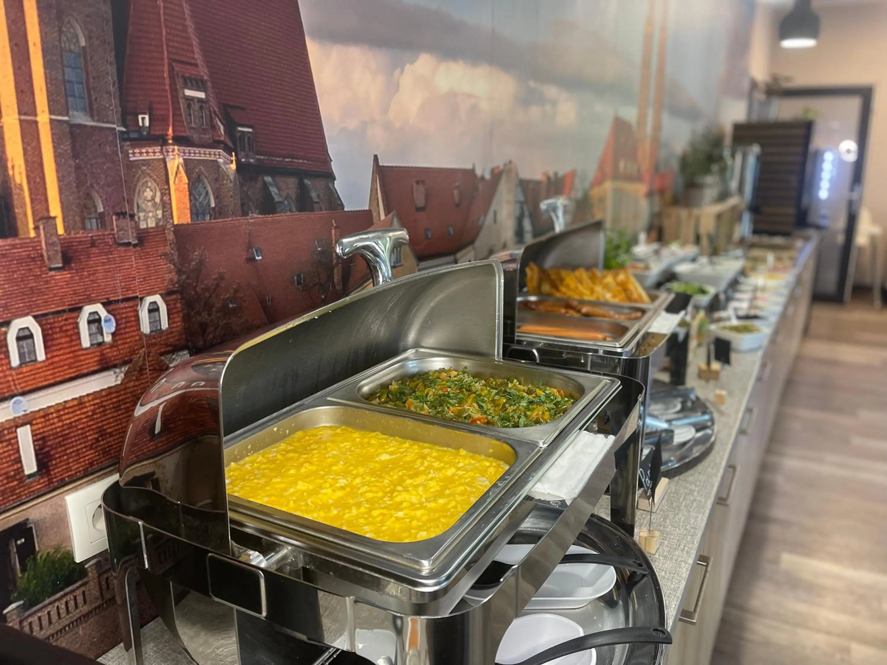 Buffet breakfast in Boutique Hotel's Kwiska - Legnicka