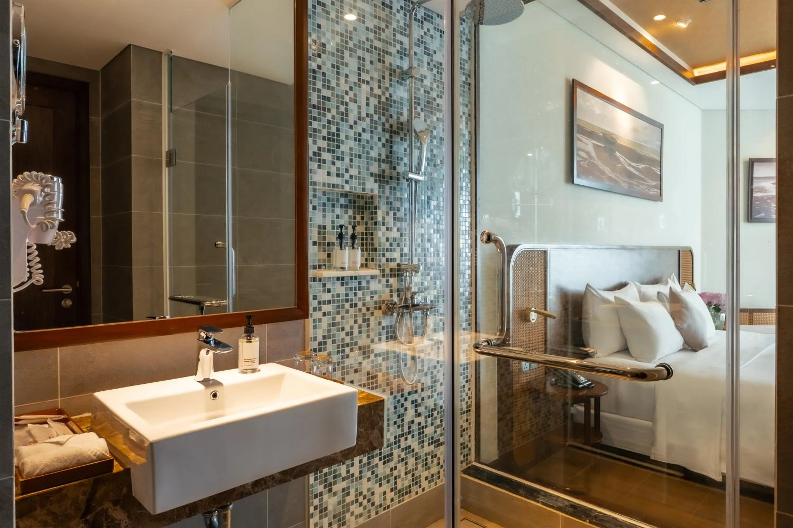 Shower in Best Western Premier Sonasea Phu Quoc