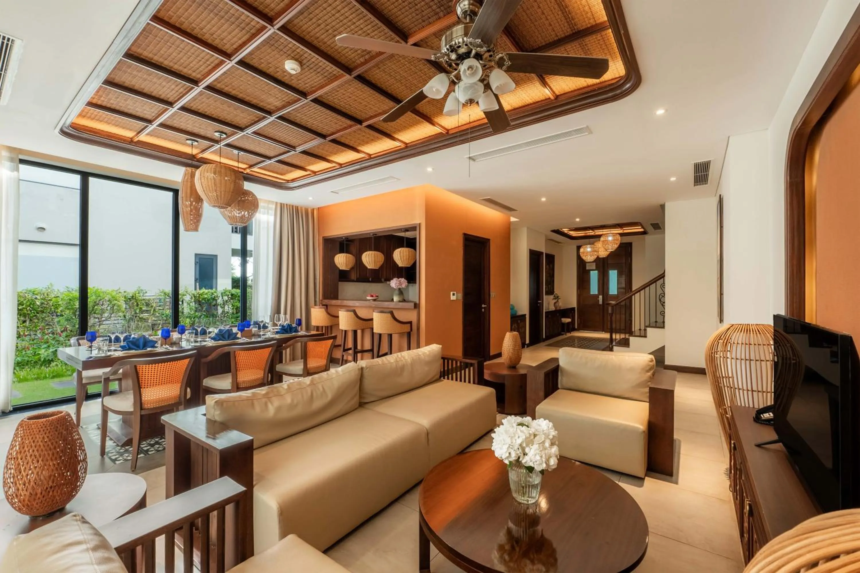 Living room in Best Western Premier Sonasea Phu Quoc