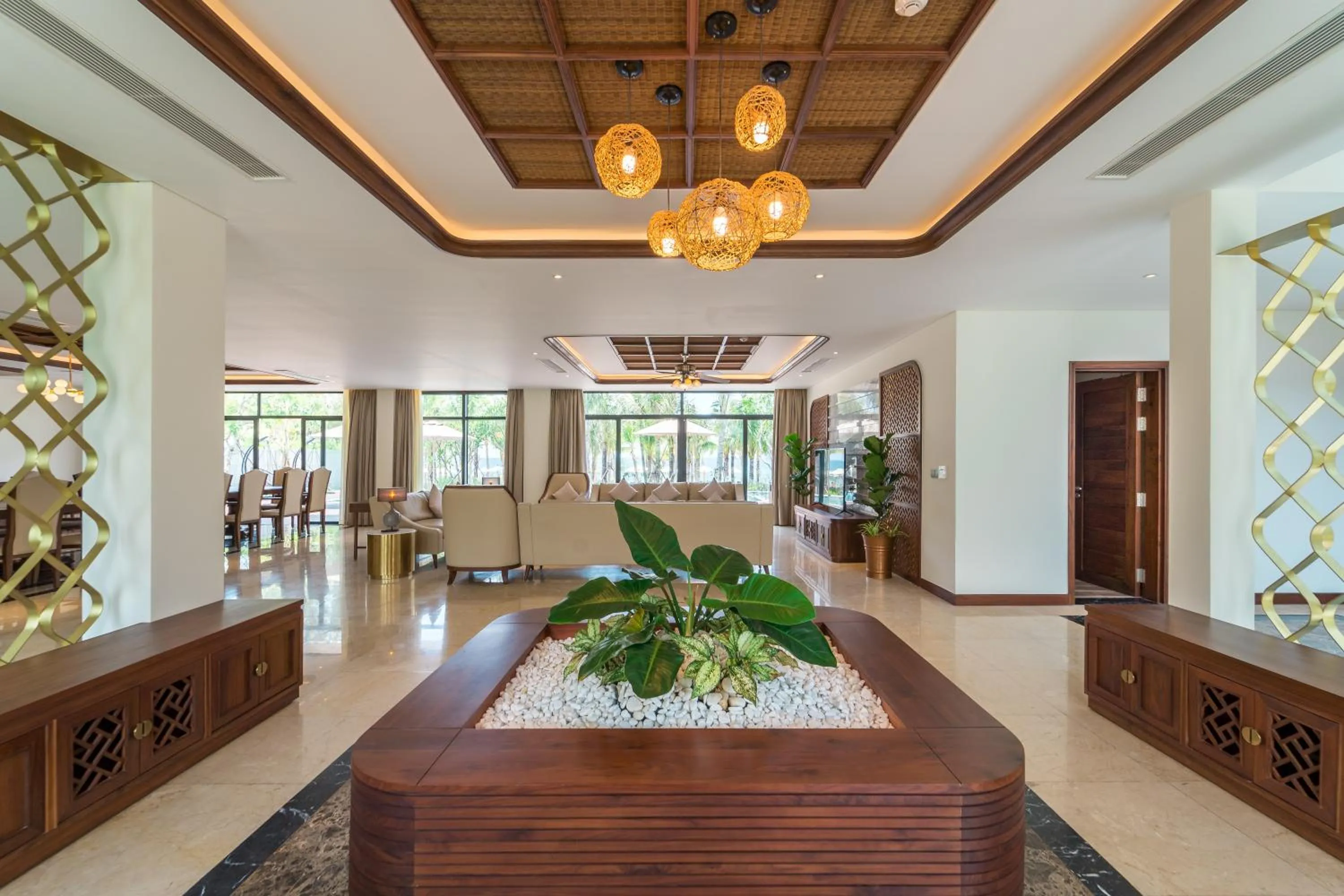 Living room in Best Western Premier Sonasea Phu Quoc