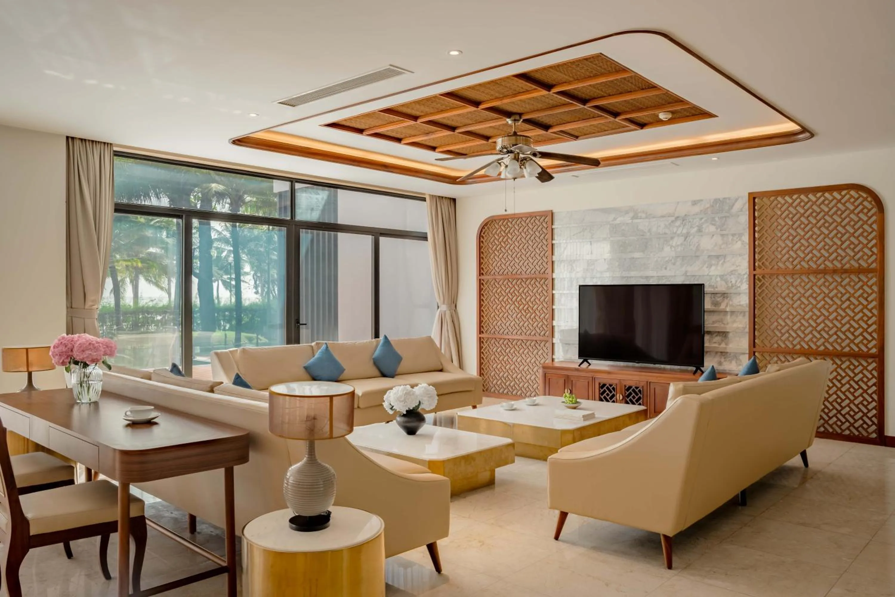 Living room in Best Western Premier Sonasea Phu Quoc