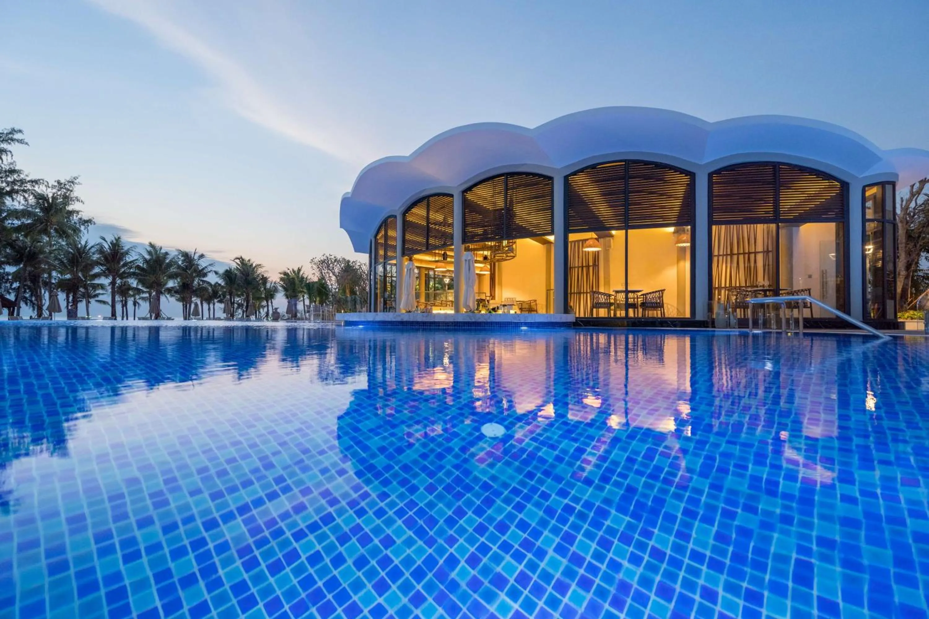 Pool view in Best Western Premier Sonasea Phu Quoc